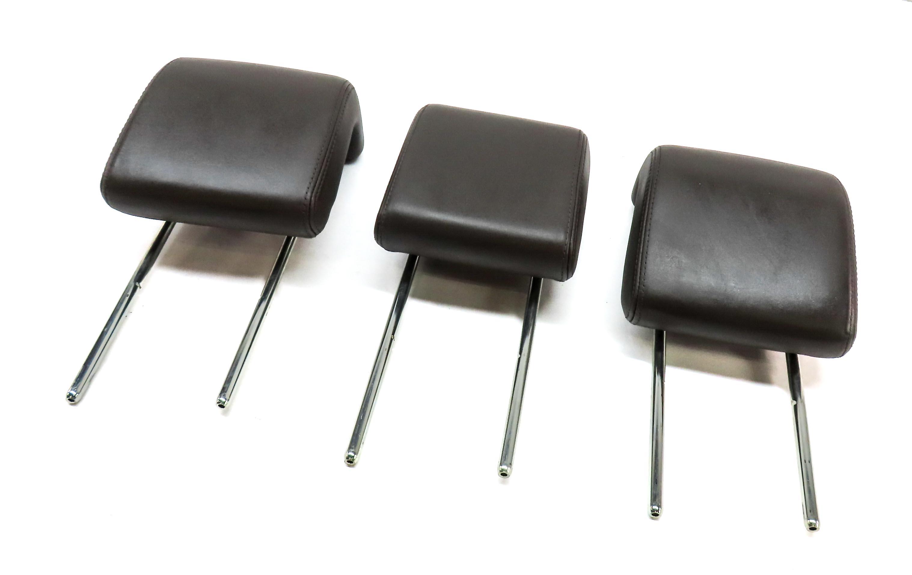 10-13 RANGE ROVER SPORT L320 REAR LEFT RIGHT CENTER HEADREST ARABICA DARK BROWN — exact item pictured