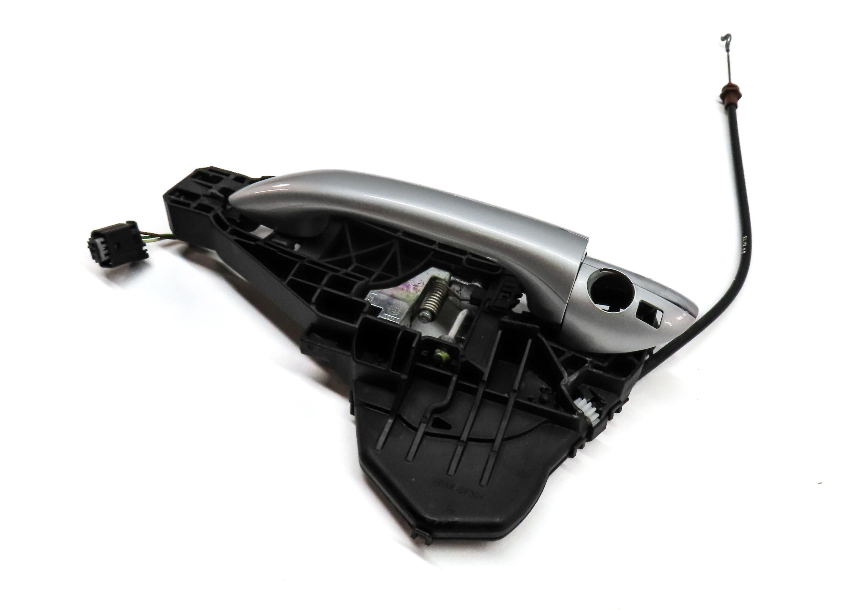 2008 MERCEDES GL320 (X164) FRONT LEFT DRIVER EXTERIOR DOOR HANDLE (SILVER) — exact item pictured
