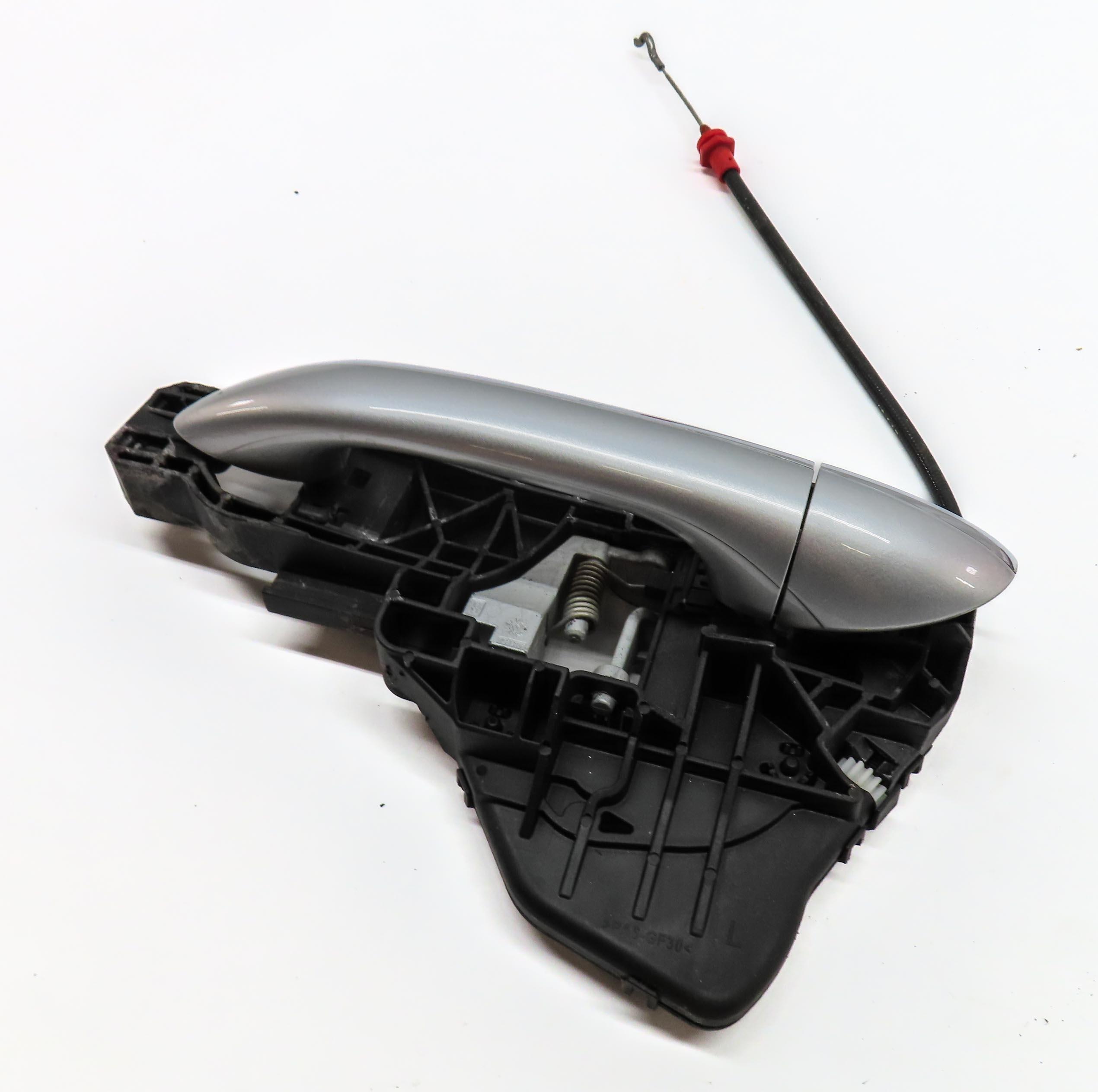 2008 MERCEDES GL320 (X164) REAR LEFT EXTERIOR DOOR HANDLE (IRIDIUM SILVER 775U) — exact item pictured