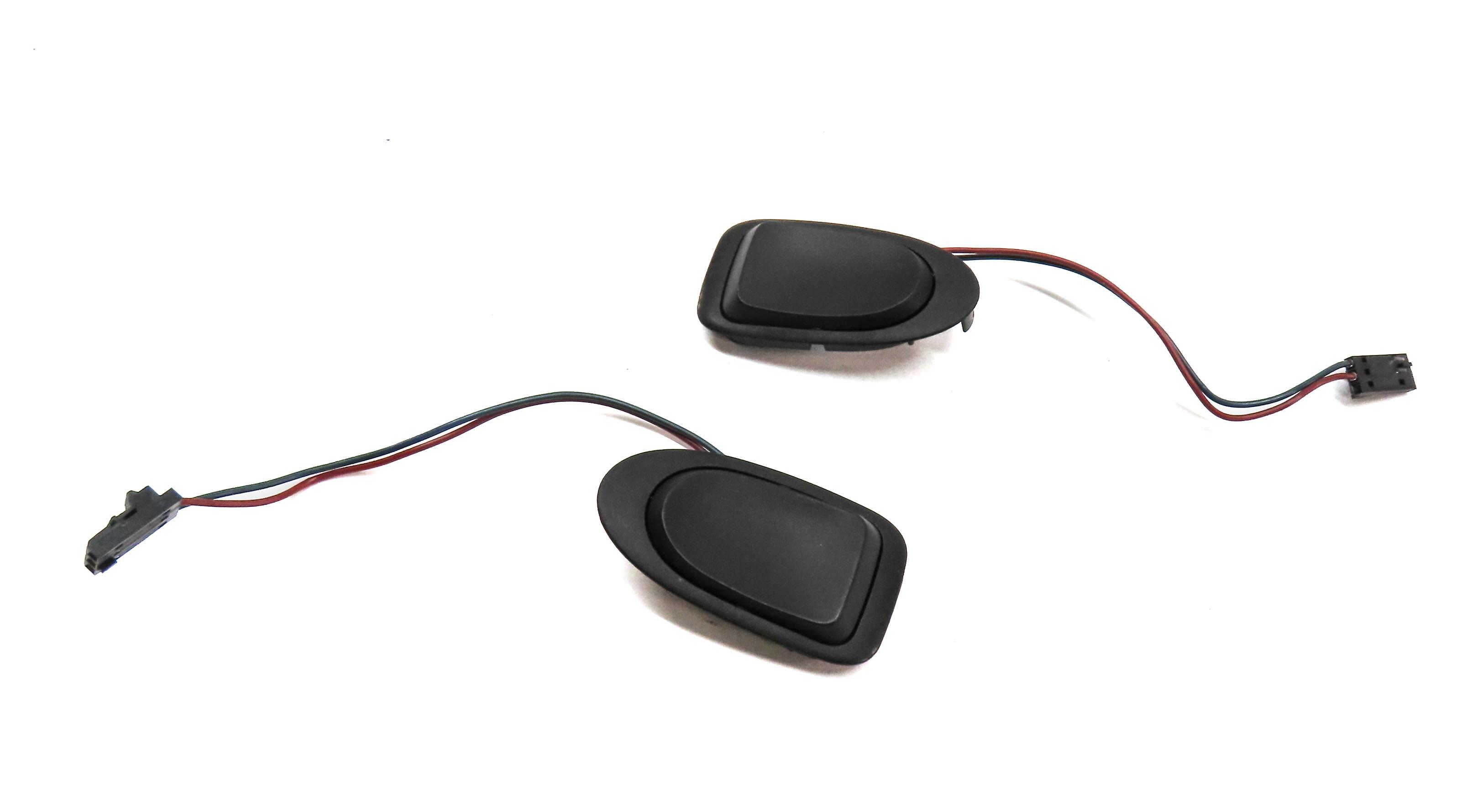 2008 MERCEDES GL320 (X164) LEFT & RIGHT STEERING WHEEL SHIFT SHIFTER PADDLE SET — exact item pictured