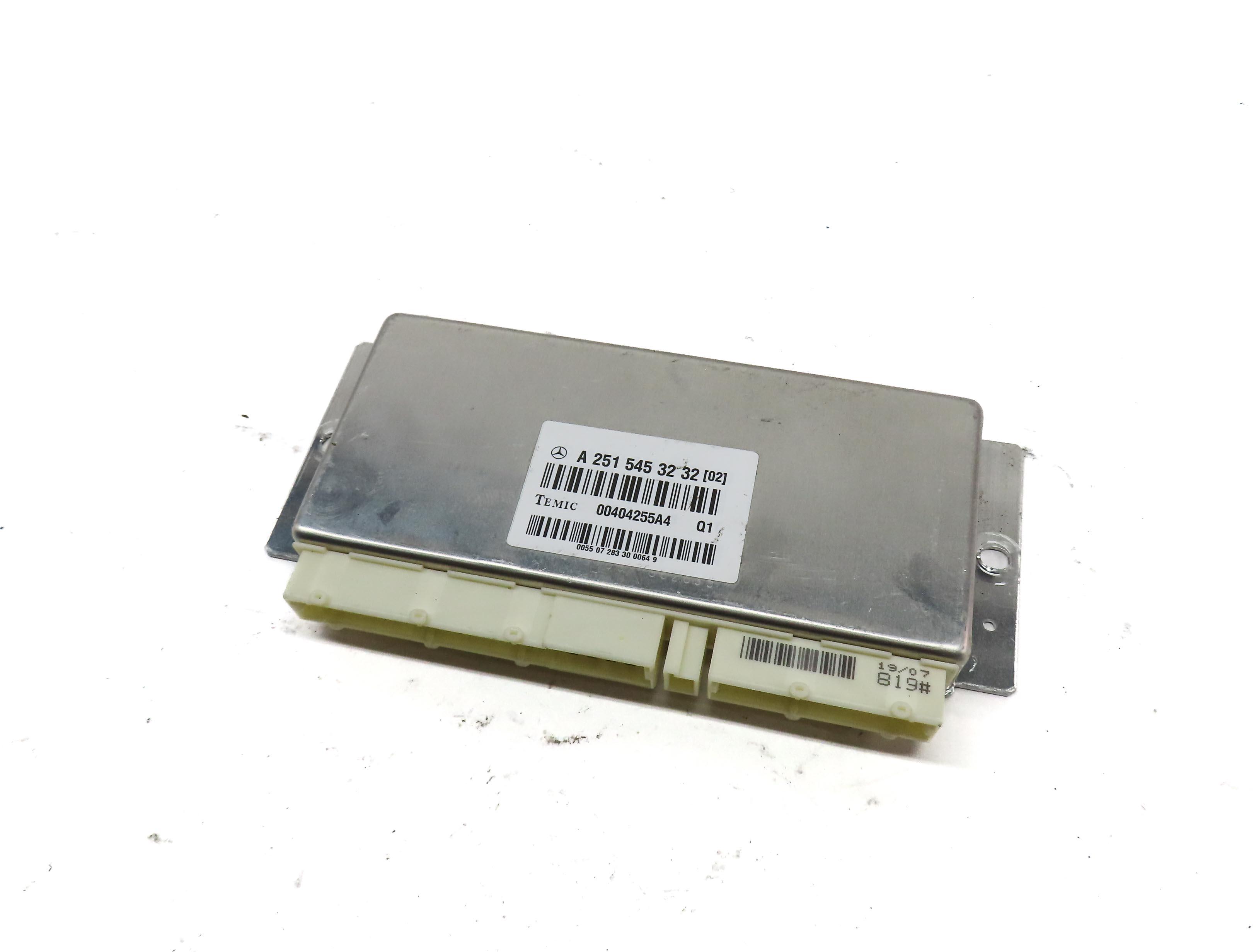 2006-2011 MERCEDES BENZ GL ML CLASS (W164 X164) AIR SUSPENSION CONTROL MODULE — exact item pictured