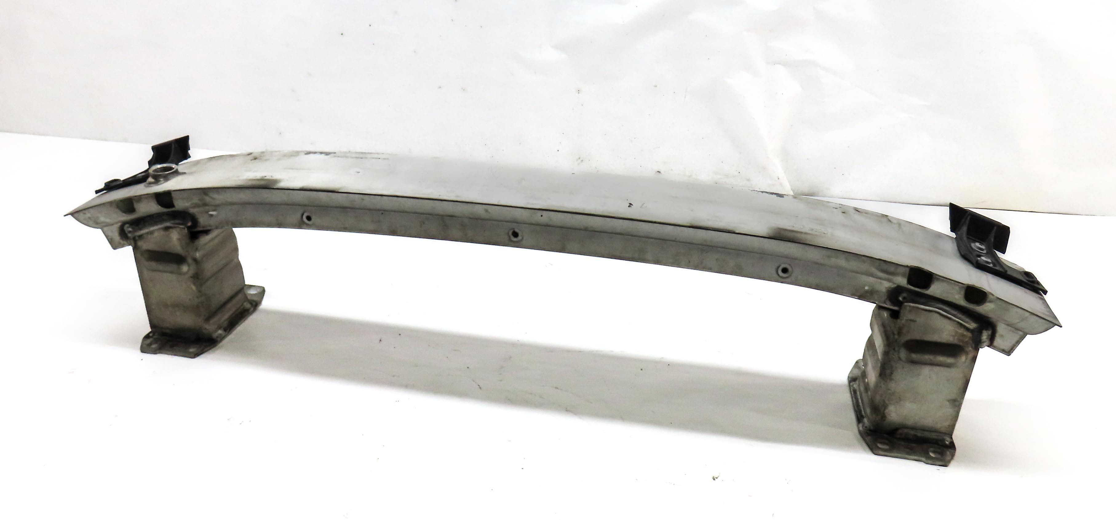 11-18 AUDI A8 S8 (D4 4H) FRONT BUMPER REINFORCEMENT BAR & LEFT RIGHT BRACKET SET — exact item pictured