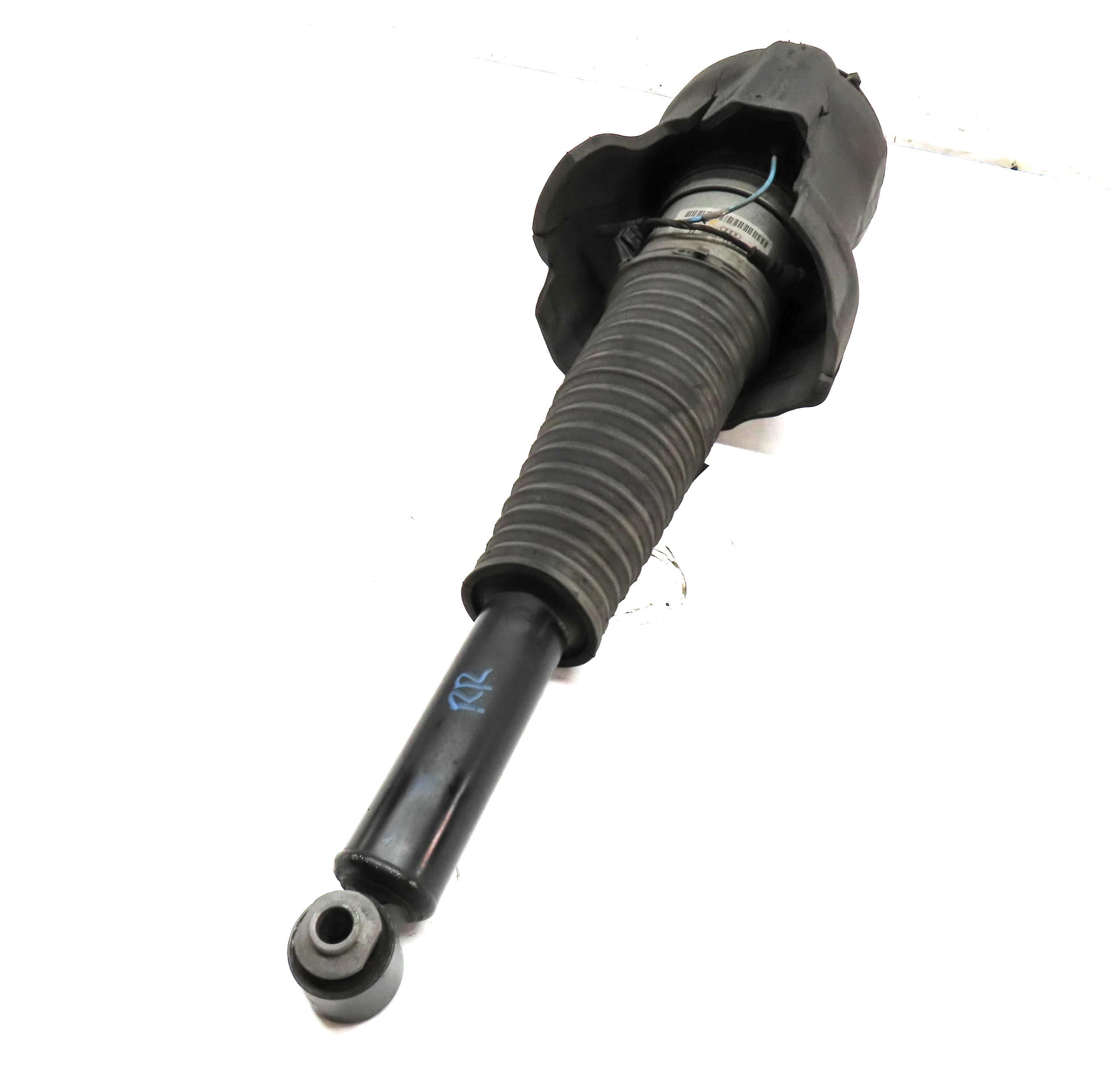 2011-2018 AUDI A8 S8 (D4 4H) RIGHT PASSENGER REAR AIR SUSPENSION SHOCK STRUT — exact item pictured