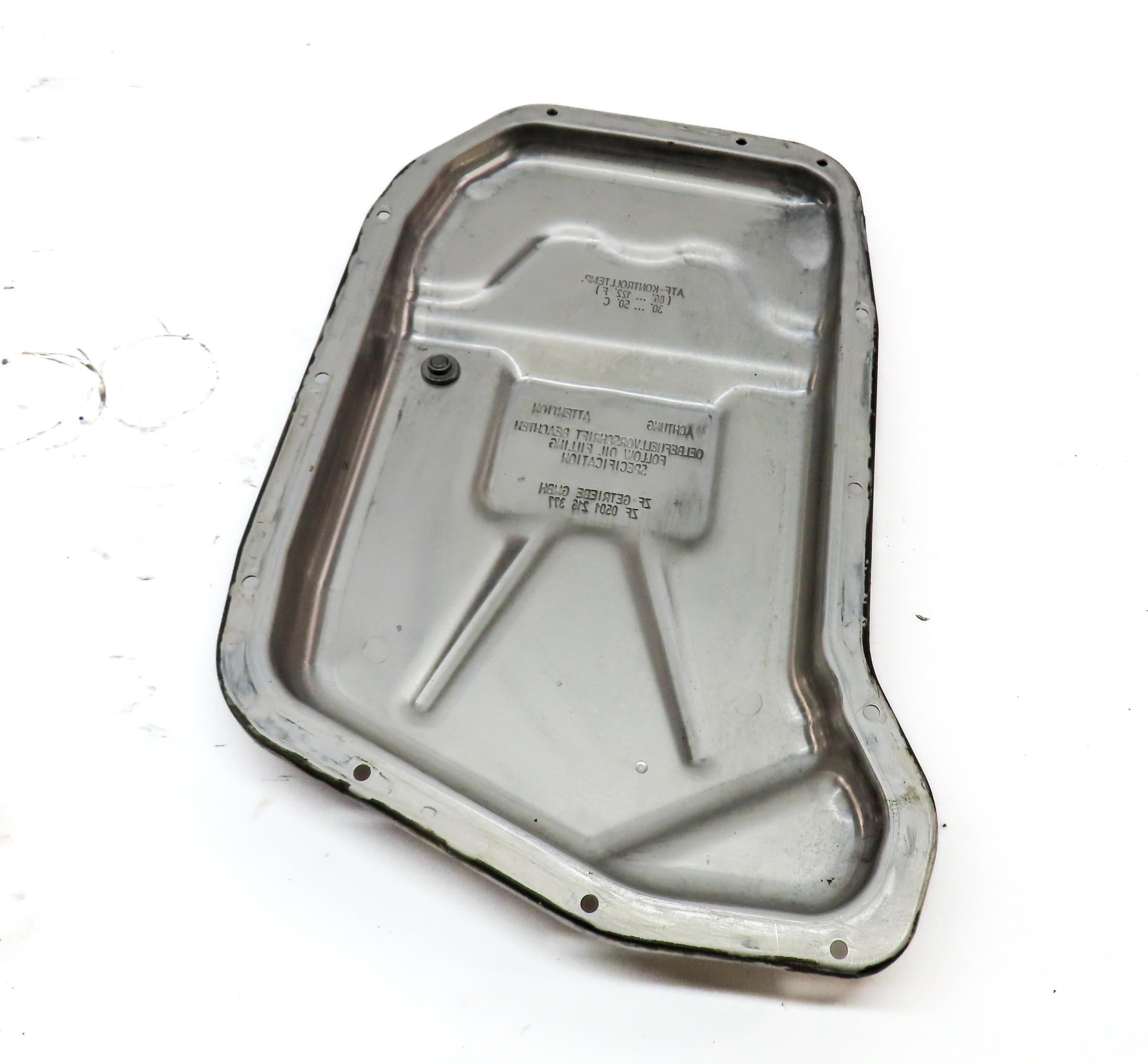 11-18 AUDI A4 A5 A6 A7 A8 Q5 S7 S8 (D4 4H B8 8K 8T 8R F5) TRANSMISSION OIL PAN — exact item pictured