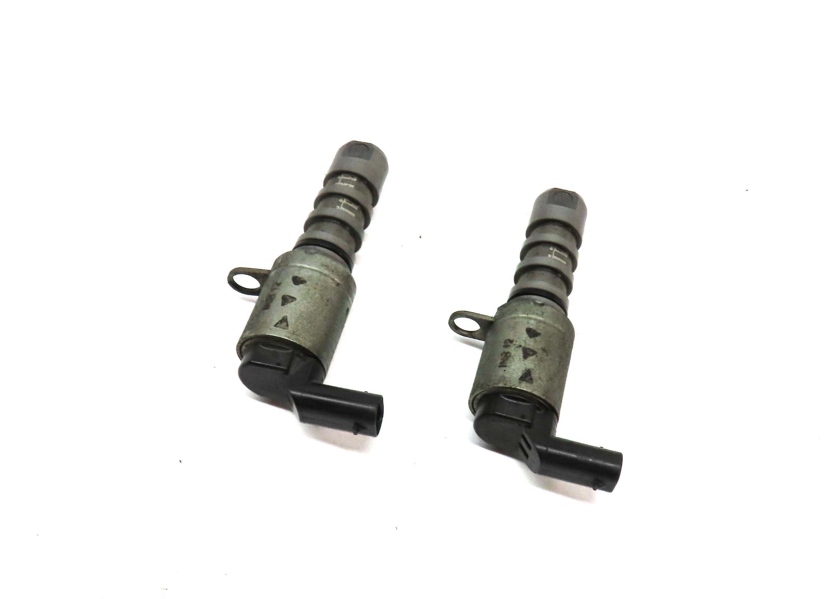 2013 AUDI A8 (D4 4H) 4.0L CEUA ENGINE VARIABLE VALVE VVT TIMING SOLENOID SET 2 — exact item pictured