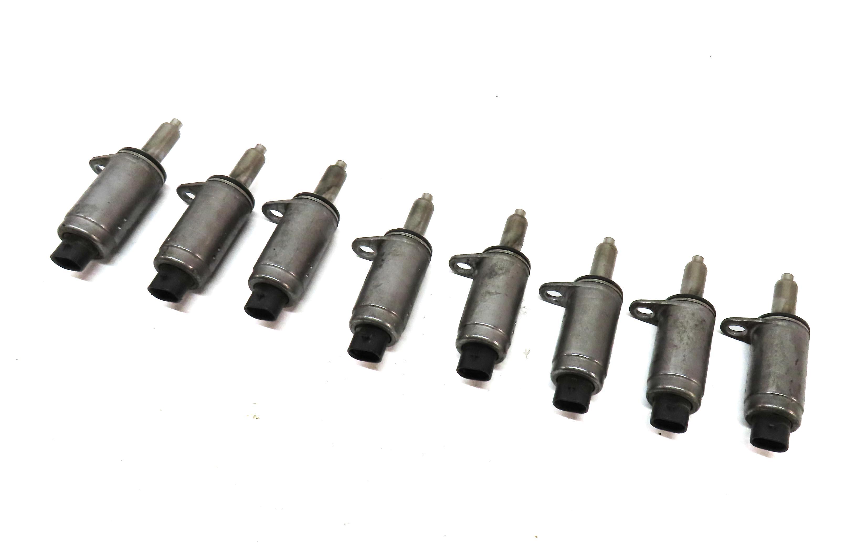 2013 AUDI A8 D4 4H 4.0L CEUA ENGINE CAMSHAFT CAM SHAFT ADJUSTMENT SOLENOID SET 8 — exact item pictured