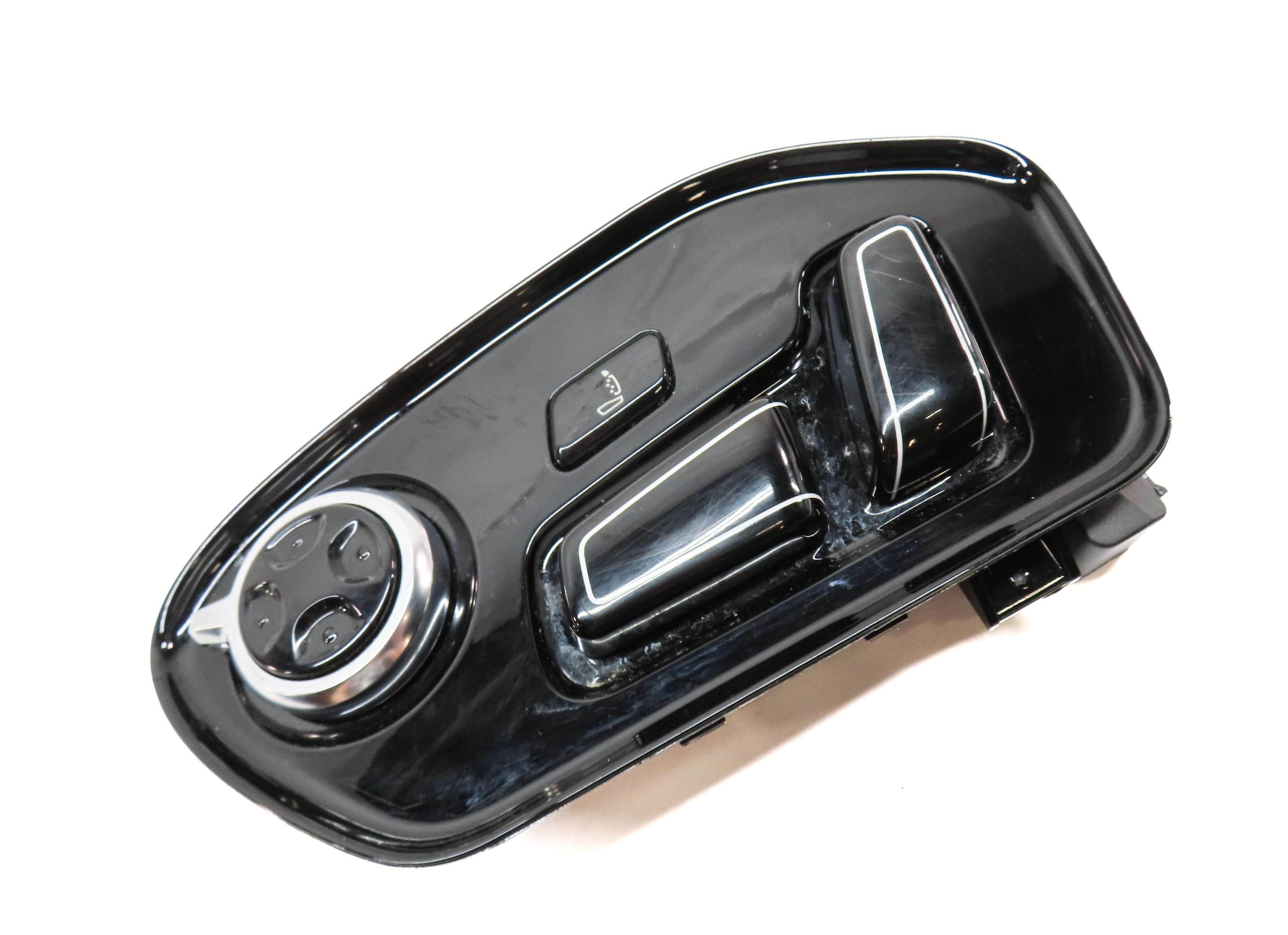 11-17 AUDI A8 S8 (D4 4H) FRONT LEFT DRIVER SEAT ADJUST SWITCH w/ MASSAGE (BLACK) — exact item pictured