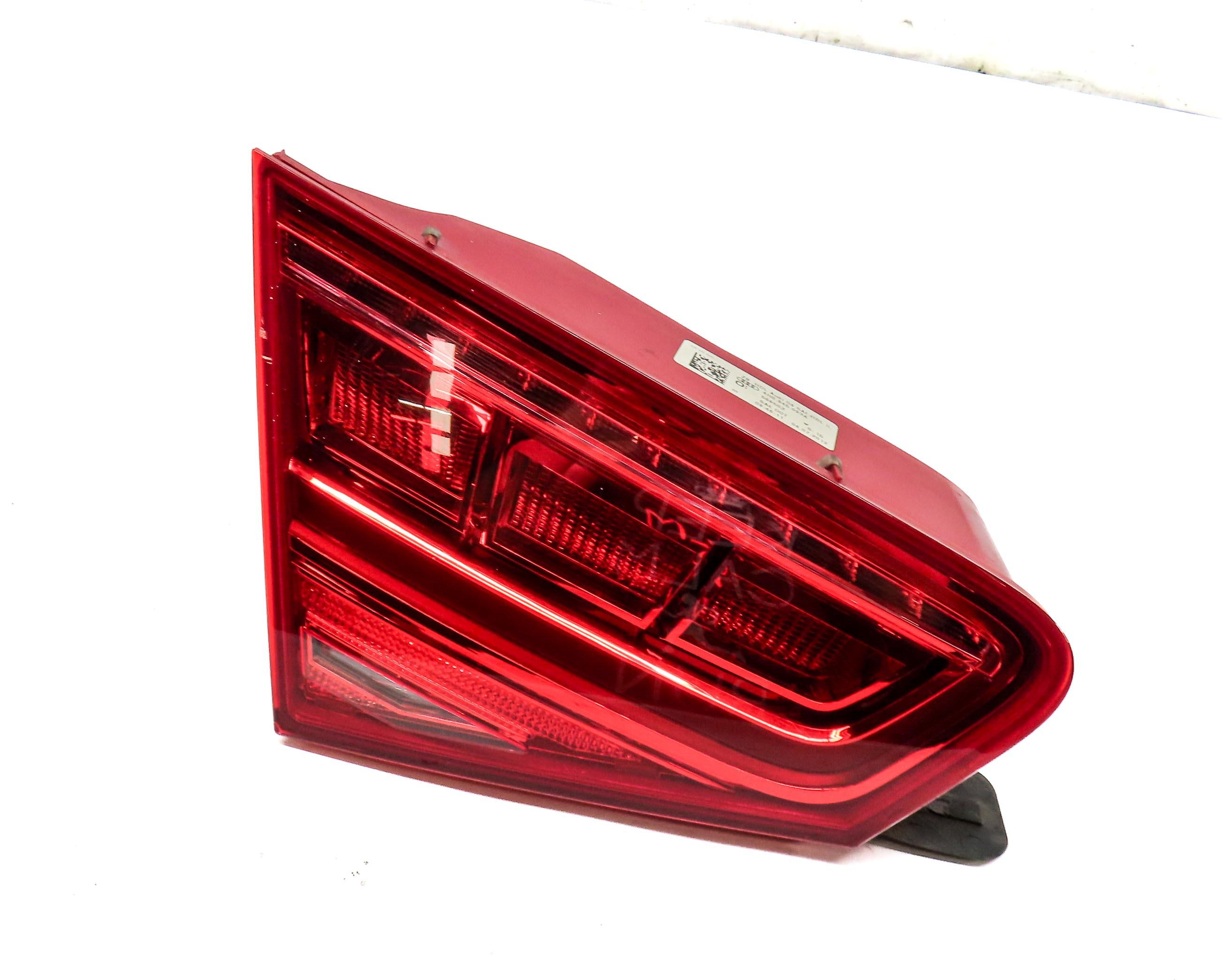 11-14 AUDI A8 S8 (D4 4H) LEFT DRIVER REAR TRUNK INNER LED TAILLIGHT LIGHT LAMP — exact item pictured