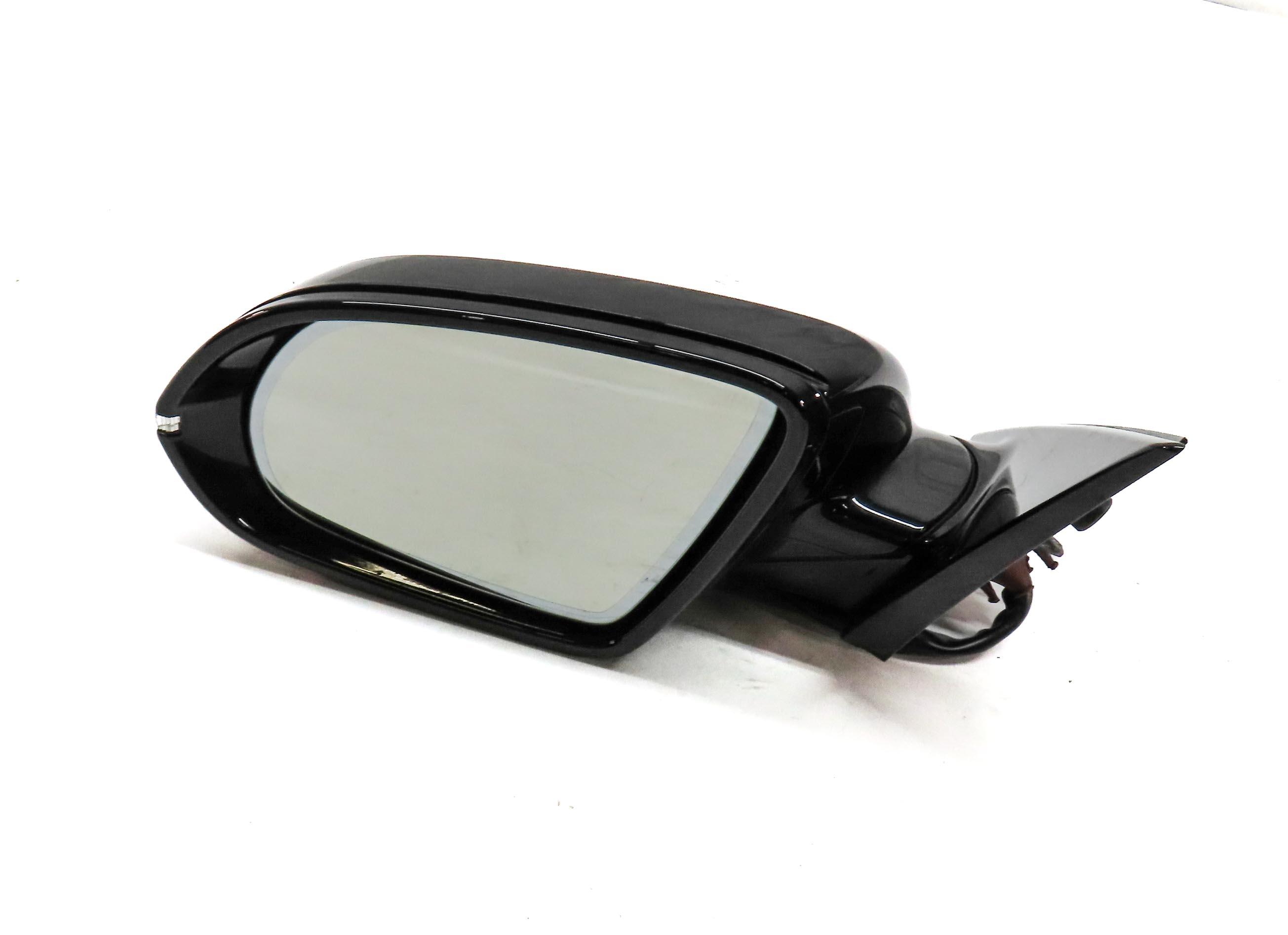 11-18 AUDI A8 S8 D4 4H LEFT DOOR MIRROR HEATED CAMERA PFOLD AUTODIM BLIND BLACK — exact item pictured