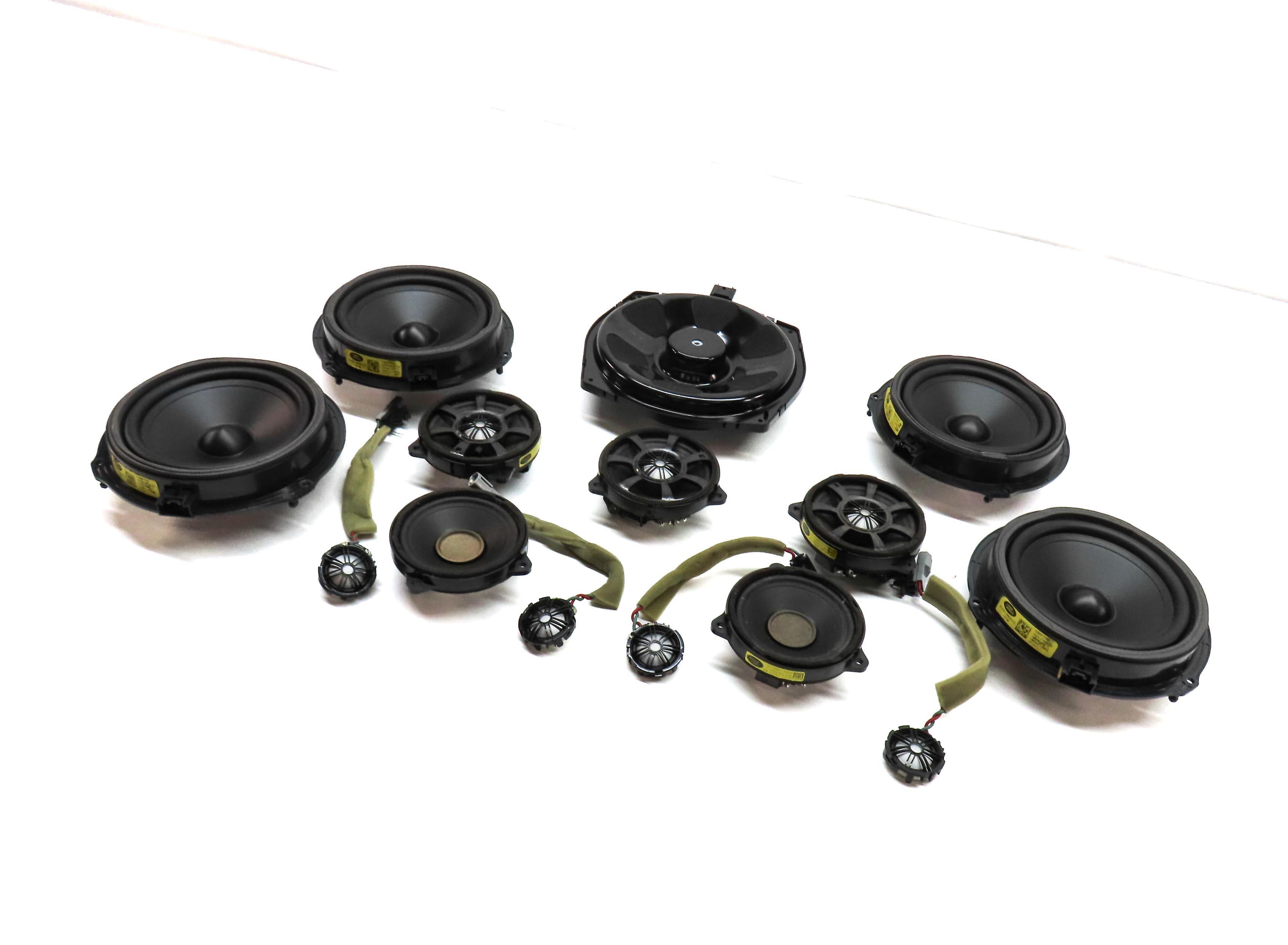 2012 RANGE ROVER EVOQUE (L538) RADIO STEREO SUB SUBWOOFER TWEETER SPEAKER SET — exact item pictured