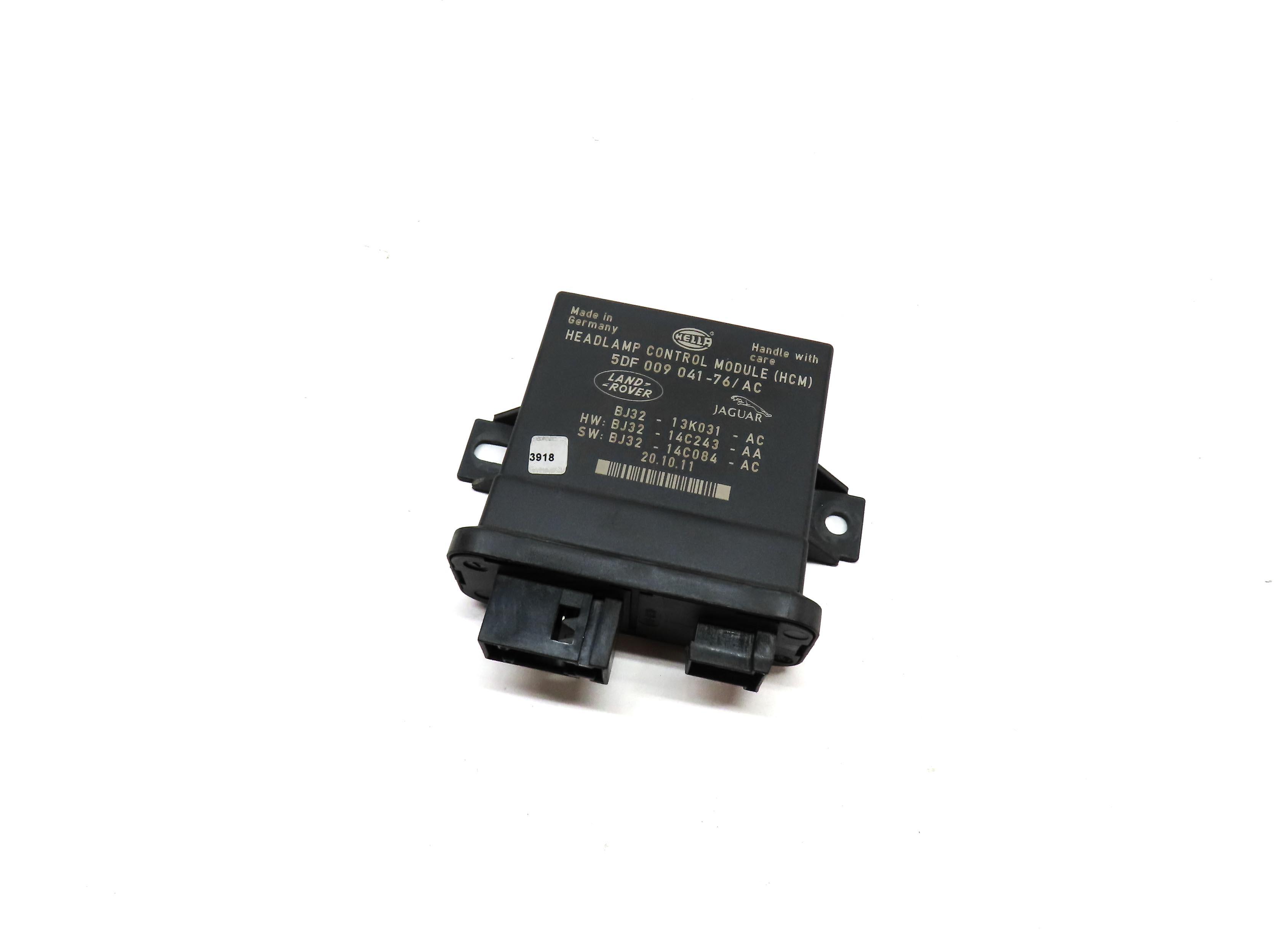 2012-2013 RANGE ROVER EVOQUE (L538) ADAPTIVE HEADLIGHT HEAD LAMP CONTROL MODULE — exact item pictured