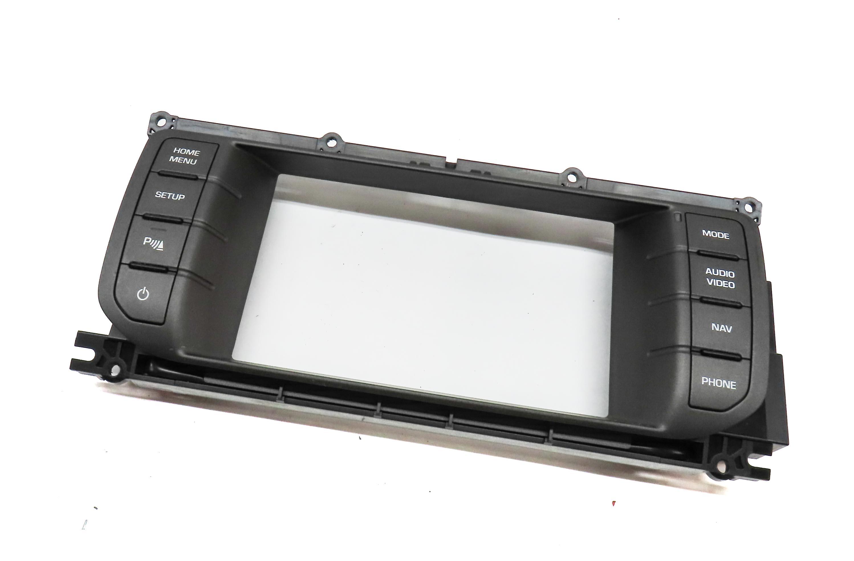12-15 RANGE ROVER EVOQUE (L538) RADIO STEREO NAVIGATION SWITCH PANEL SCREEN TRIM — exact item pictured