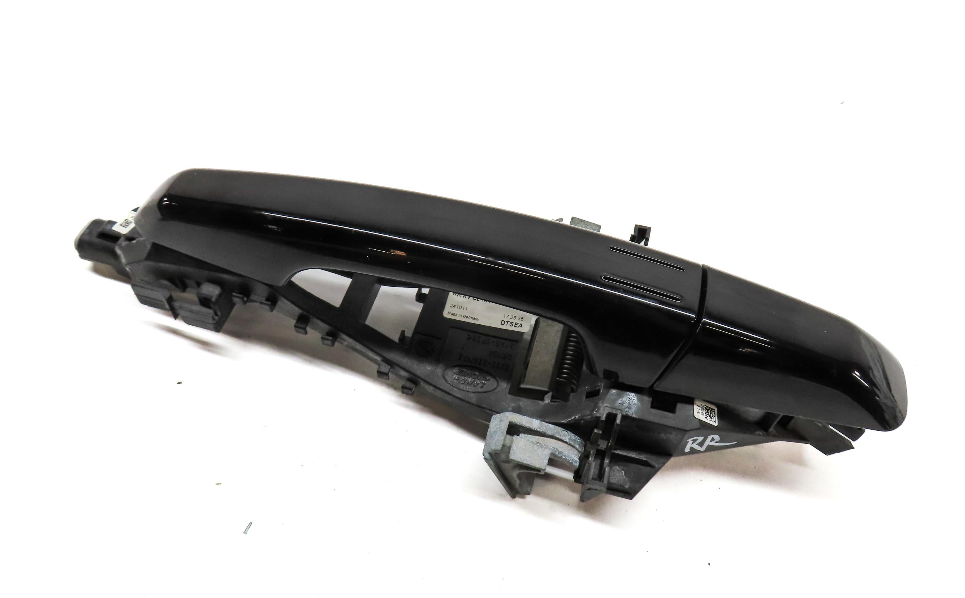 12-17 RANGE ROVER SPORT EVOQUE (L405 L494) RIGHT REAR PASSIVE DOOR HANDLE BLACK — exact item pictured