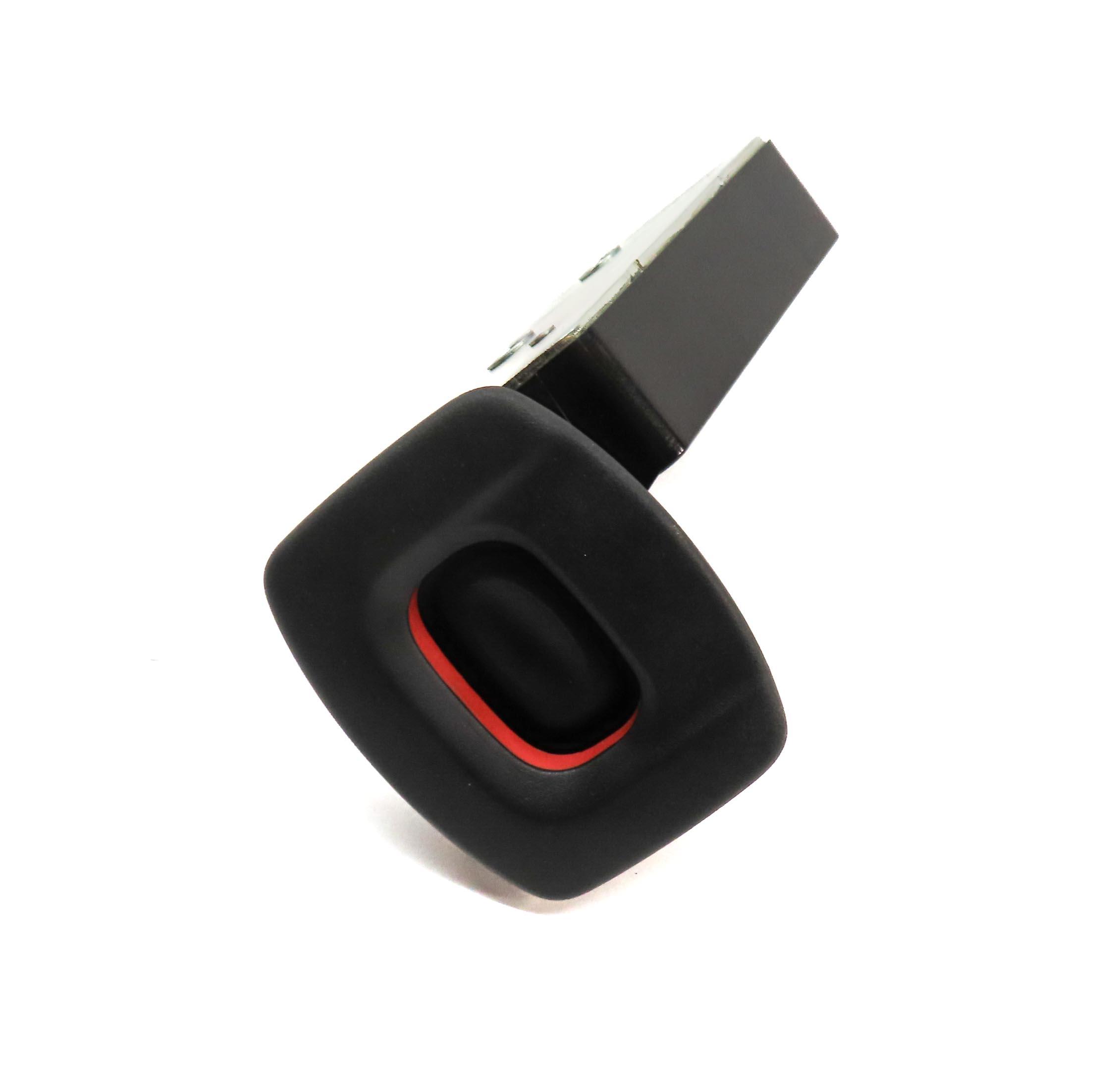 2012 RANGE ROVER EVOQUE (L538) REAR LEFT FOLDING SEAT LATCH (BLACK) — exact item pictured