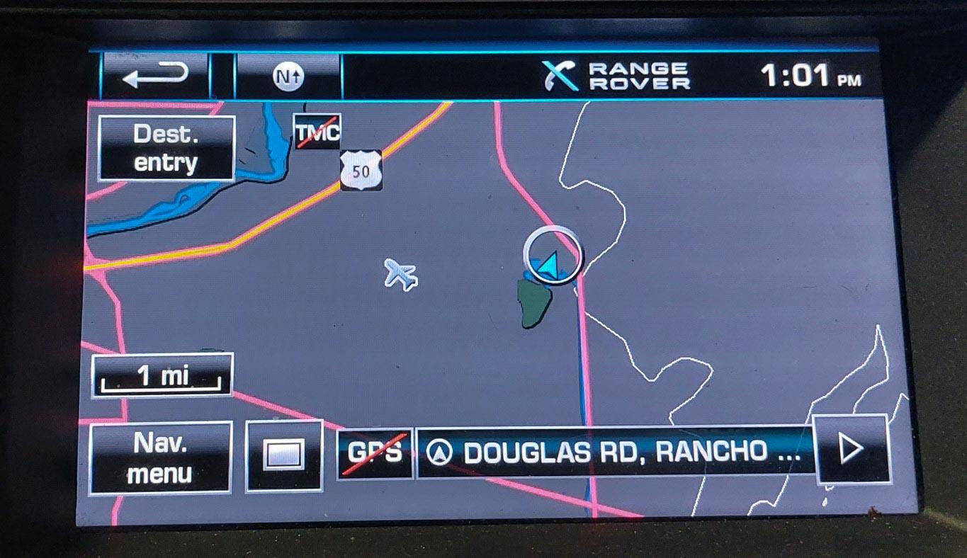 2012-2013 RANGE ROVER EVOQUE (L538) RADIO STEREO MEDIA NAVIGATION TOUCH SCREEN — exact item pictured