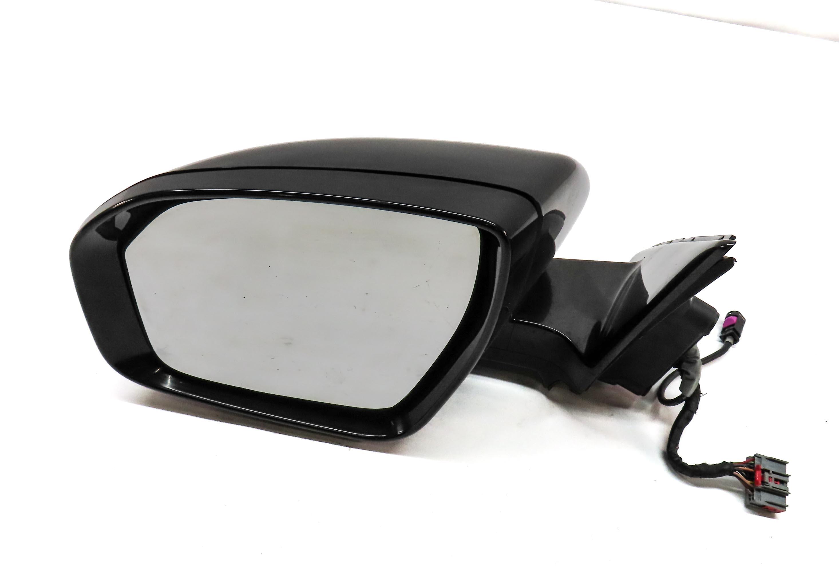 12-13 RANGE ROVER EVOQUE LEFT DOOR MIRROR P-FOLD HEATED MEMORY CAMERA (BLACK) — exact item pictured