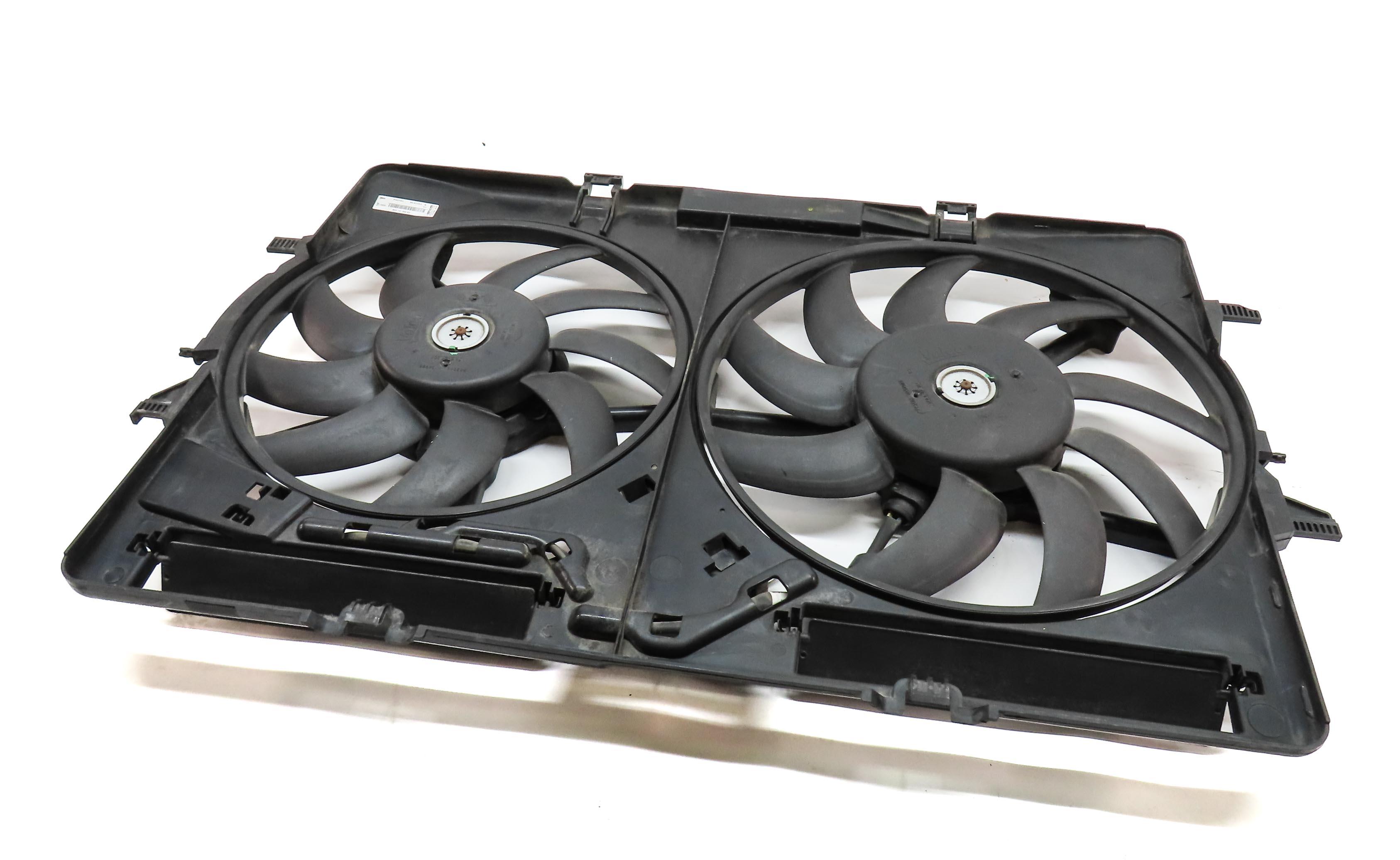 2016-2018 AUDI A6 Q3 (C7 8U) 2.0L TURBO ENGINE - RADIATOR COOLING FAN ASSEMBLY — exact item pictured