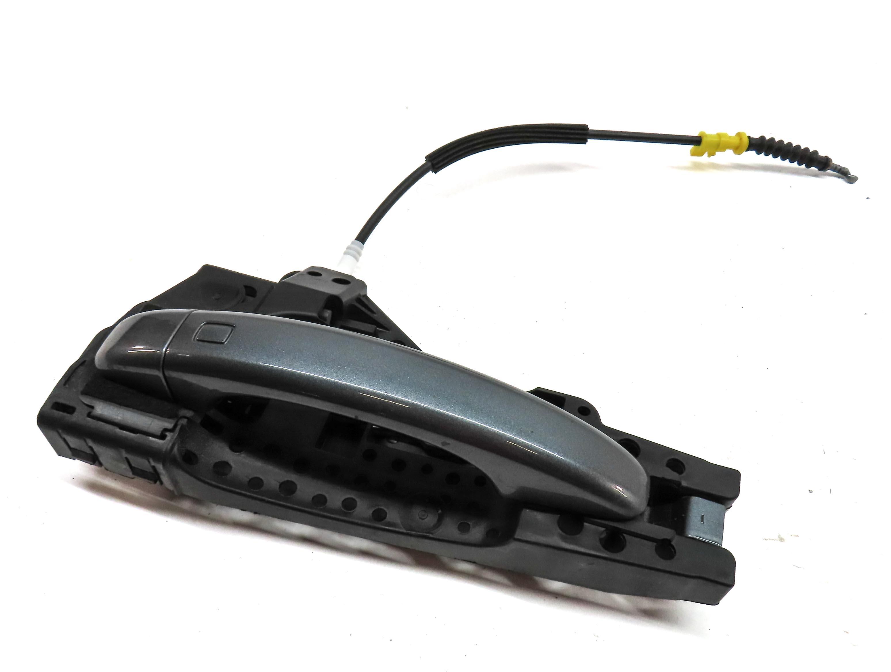 2015-2018 AUDI Q3 (8U) REAR LEFT EXTERIOR DOOR HANDLE (MONSOON GREY METALLIC) — exact item pictured