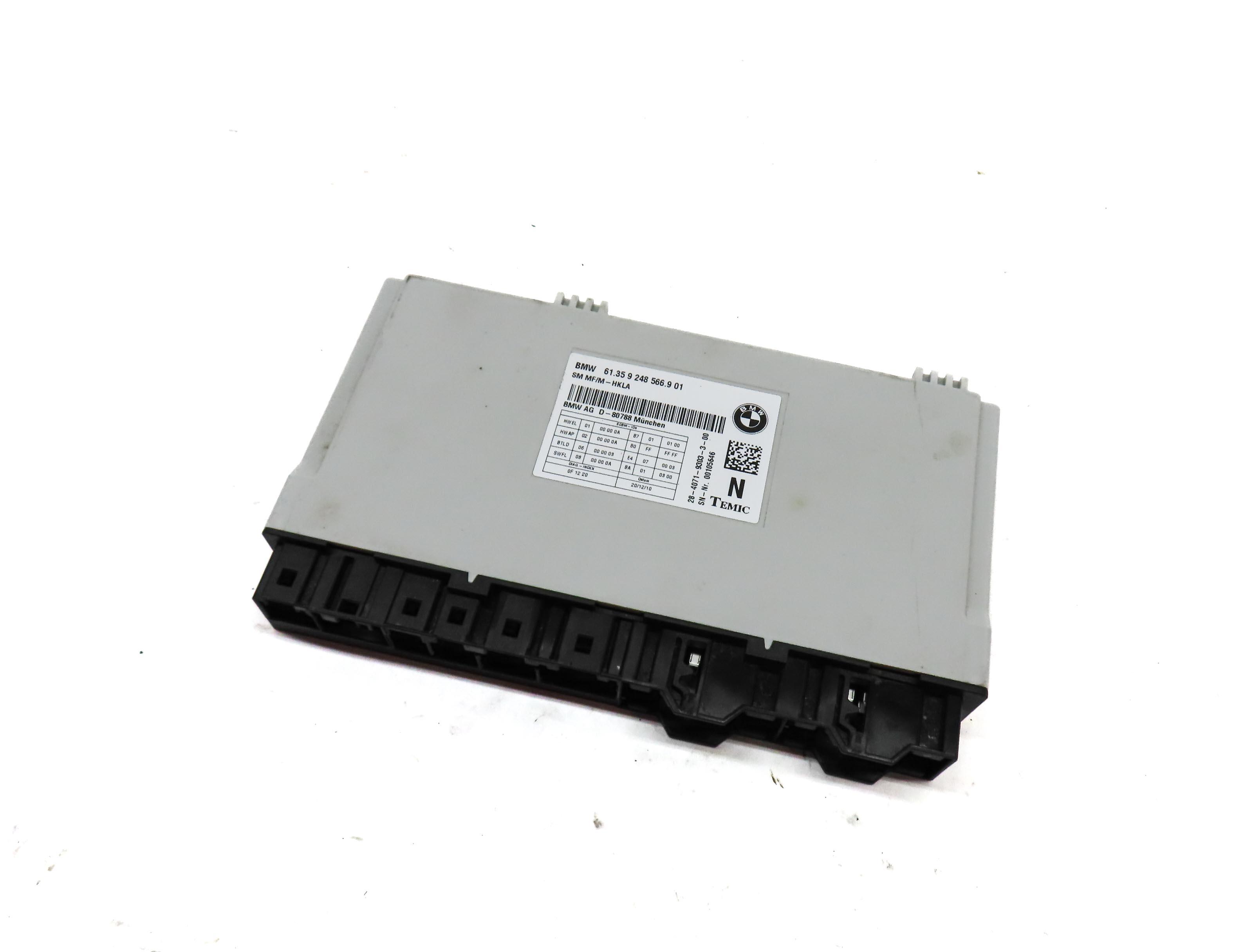 10-17 BMW 5 6 7 SERIES (F01 F06 F10) FRONT RIGHT PASSENGER COMFORT SEAT MODULE — exact item pictured