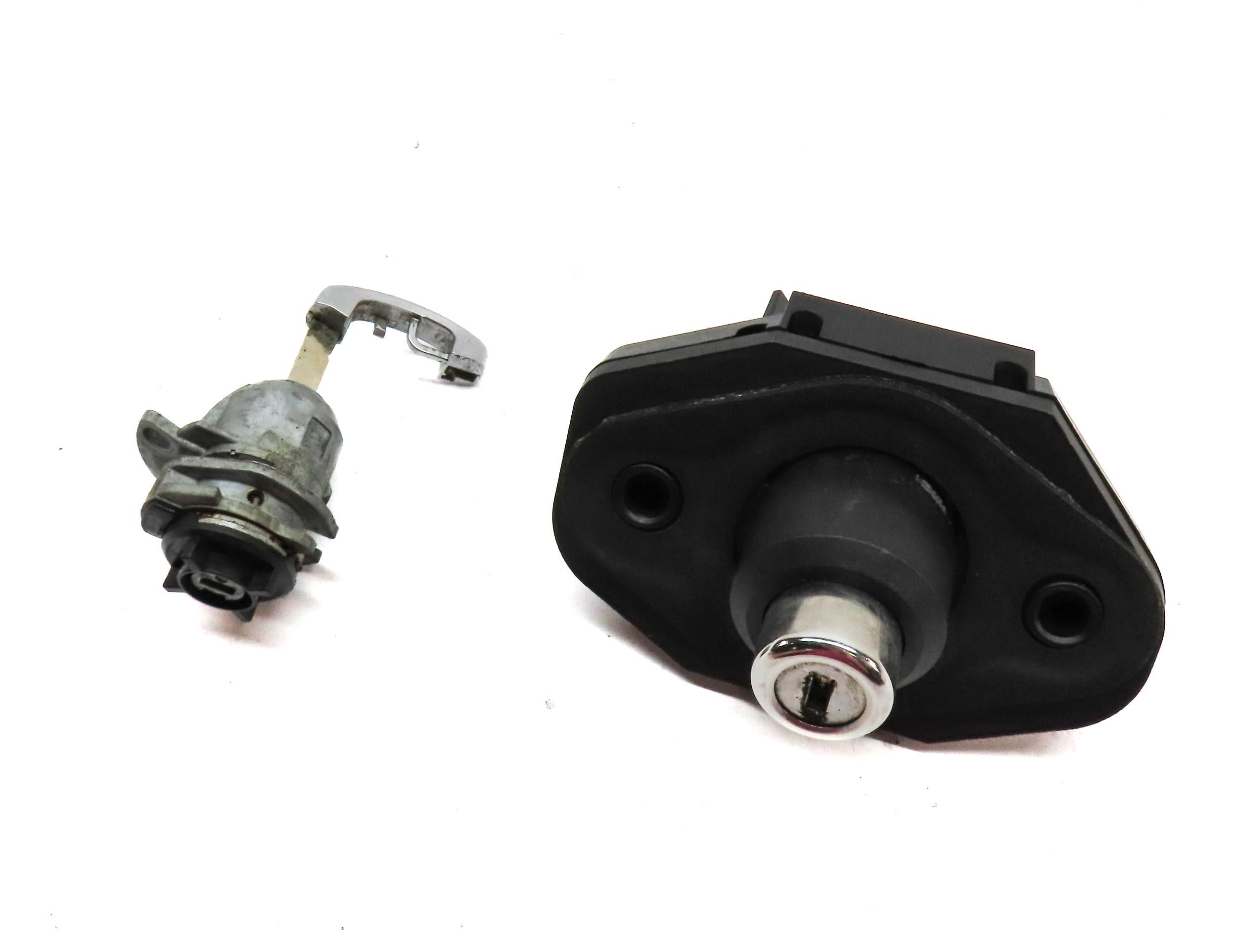 2011 BMW 750i F01 FRONT LEFT DRIVER DOOR & TRUNK LOCK CYLINDER SKELETON KEY SET — exact item pictured