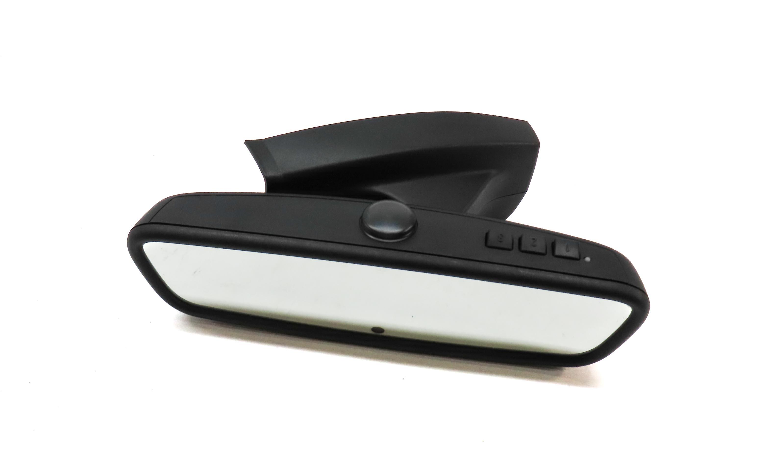 2010-2012 BMW 640i 650i 740i 760i M5 M6 X3 AUTODIM HOMELINK REARVIEW MIRROR — exact item pictured