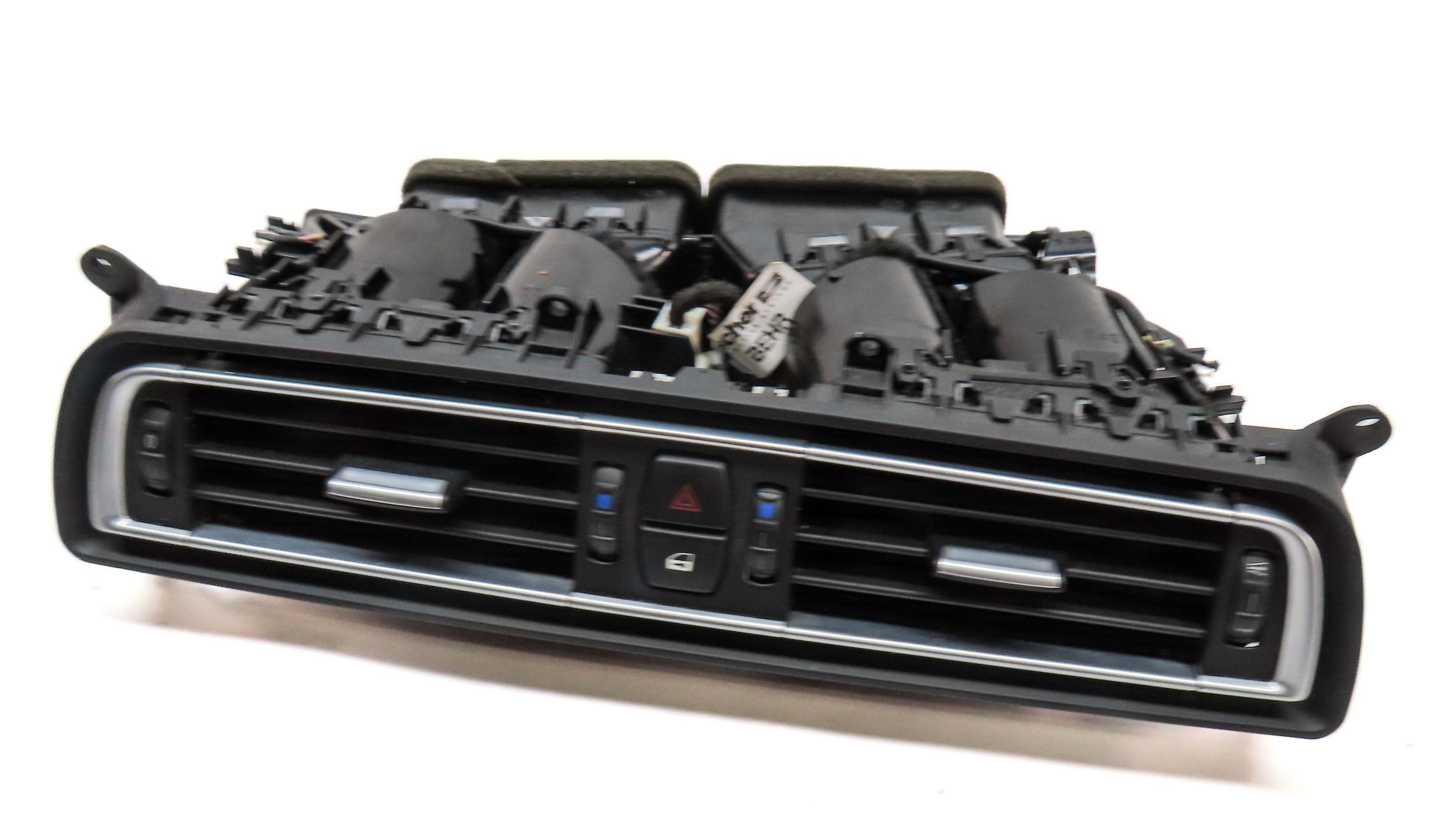 2011 BMW 750i (F01) FRONT CENTER DASH HVAC A/C HEATER AIR VENT (BLACK) 9115859 — exact item pictured