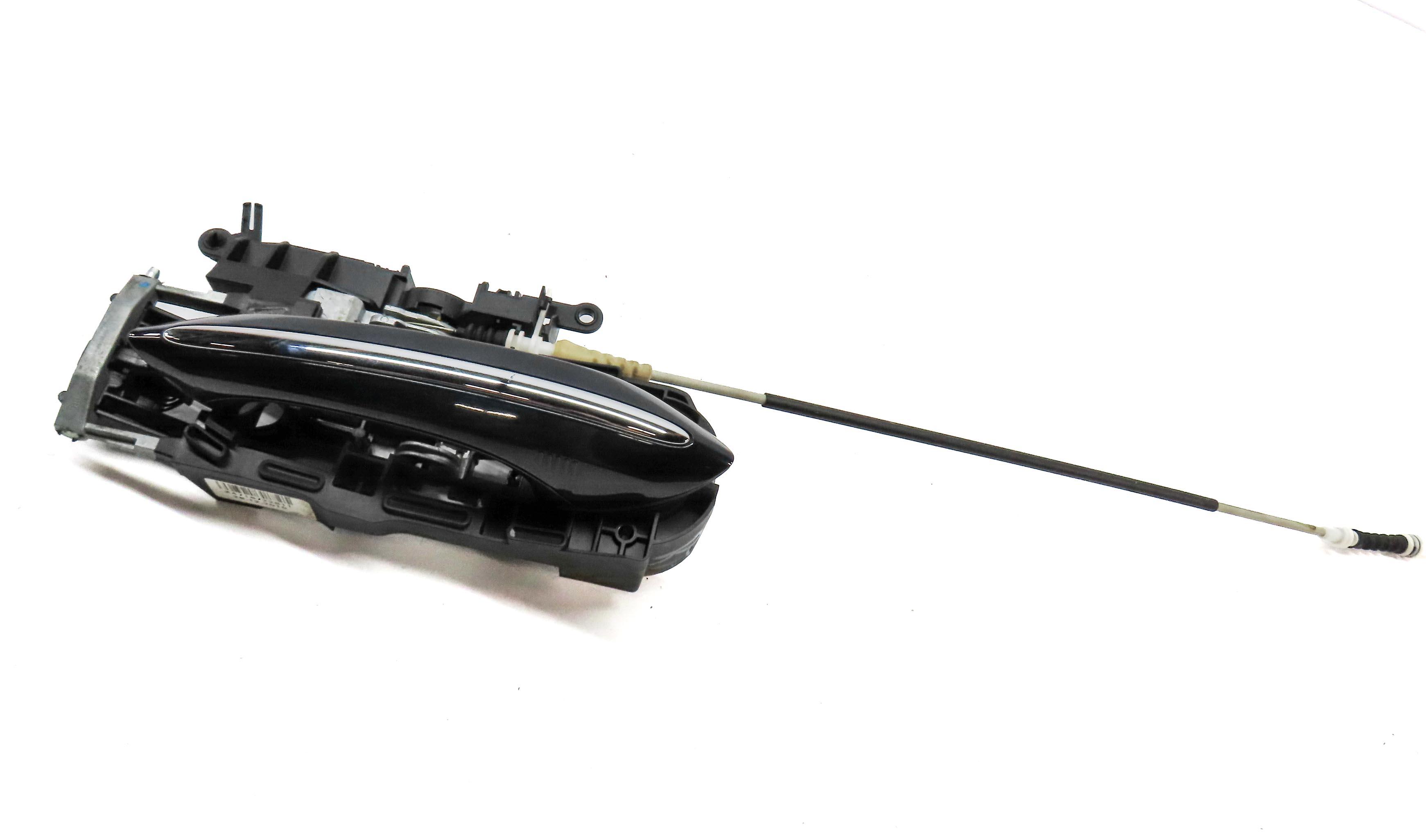 09-19 BMW 5 6 7 SERIES (F01 F07 F10 F12) RIGHT FRONT COMFORT DOOR HANDLE (BLUE) — exact item pictured