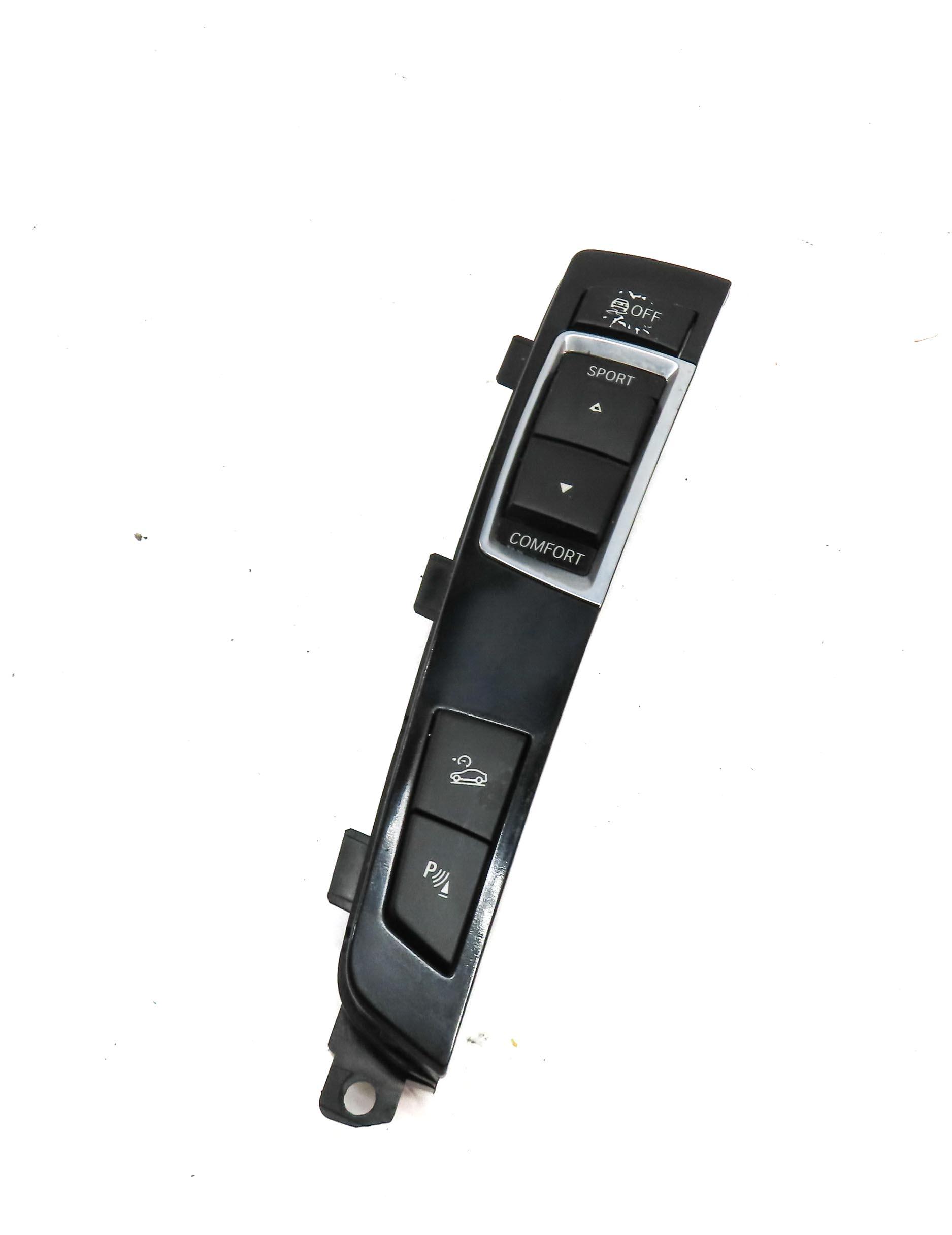 2011 BMW 750i (F01) TERRAIN TRACTION CONTROL SWITCH BUTTON PANEL 61319201486 — exact item pictured
