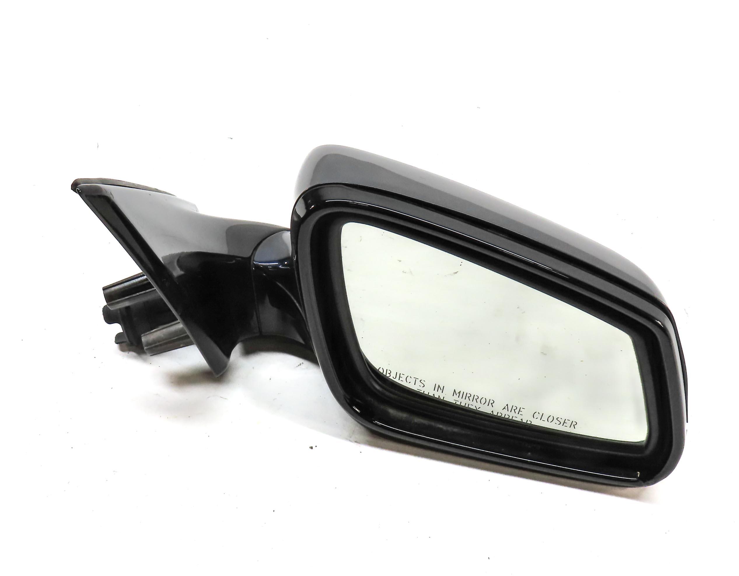 2009-2012 BMW 740i 750i 760i (F01) RIGHT P-FOLD DIM HEAT MEM DOOR MIRROR (BLUE) — exact item pictured