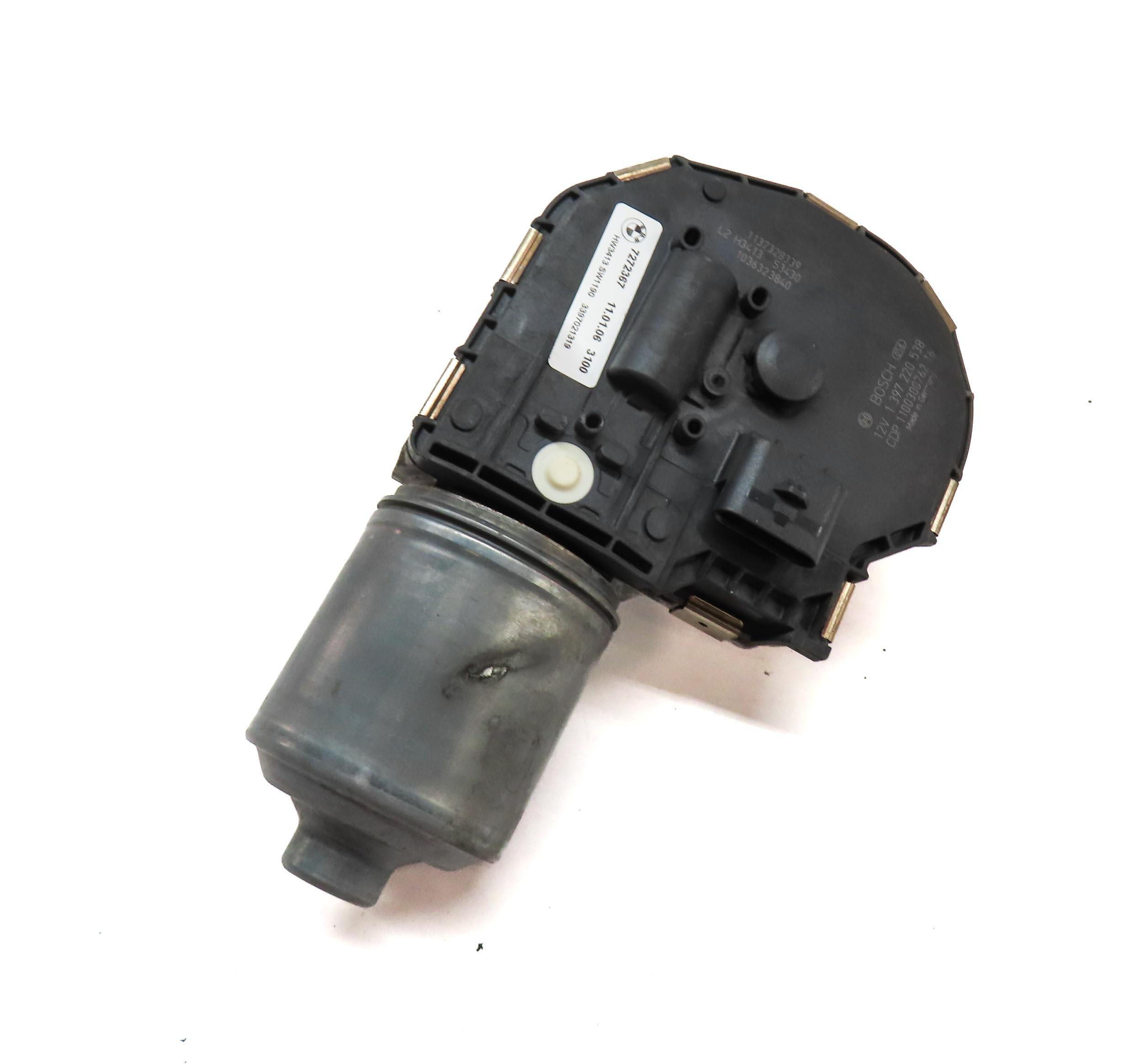 10-16 BMW M5 535i 550i 740i 750i 760i (F01 F02 F10) FRONT WINDSHIELD WIPER MOTOR — exact item pictured