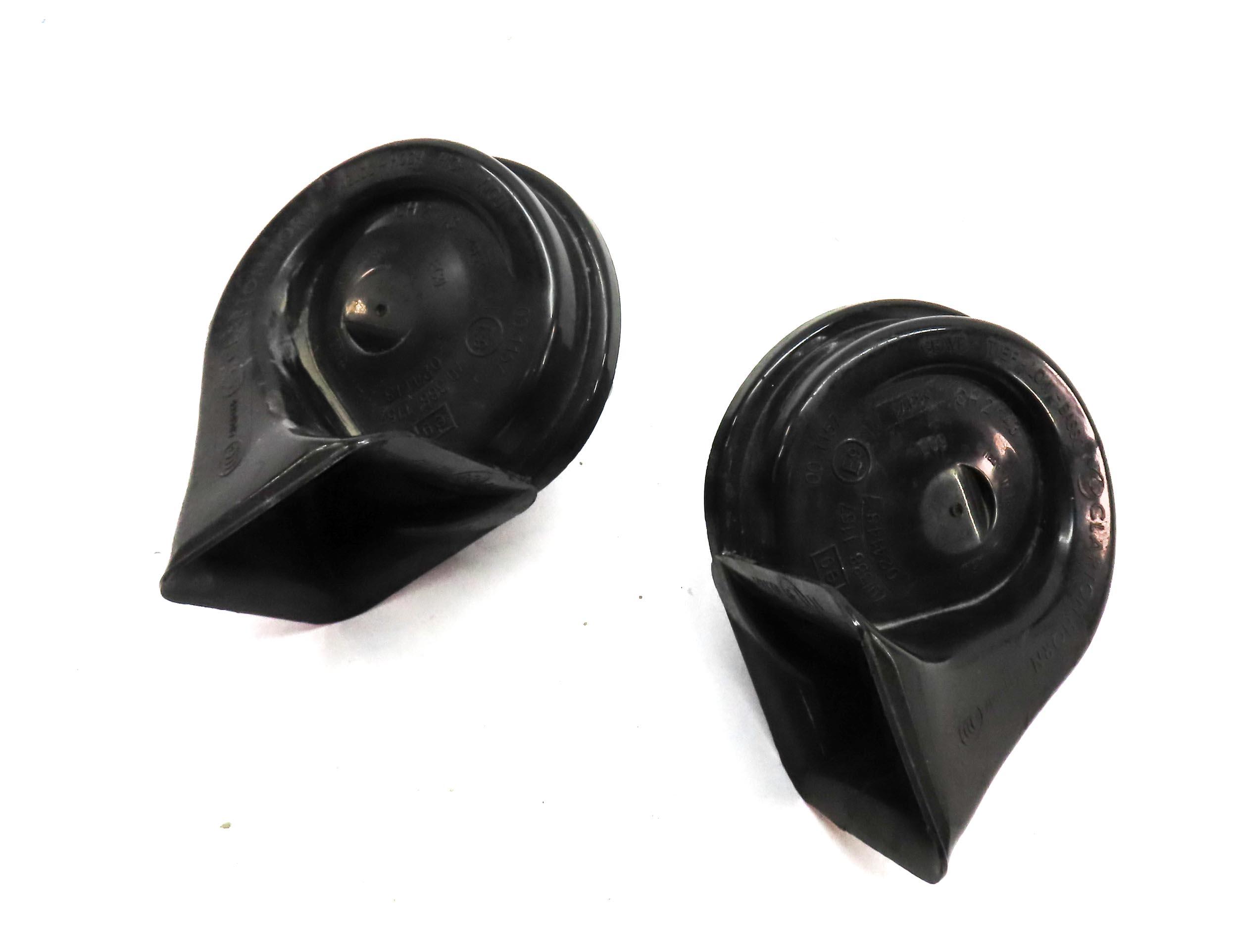 09-17 BMW 6 7 SERIES (F01 F06) LEFT & RIGHT LOW & HIGH TONE HORN — exact item pictured