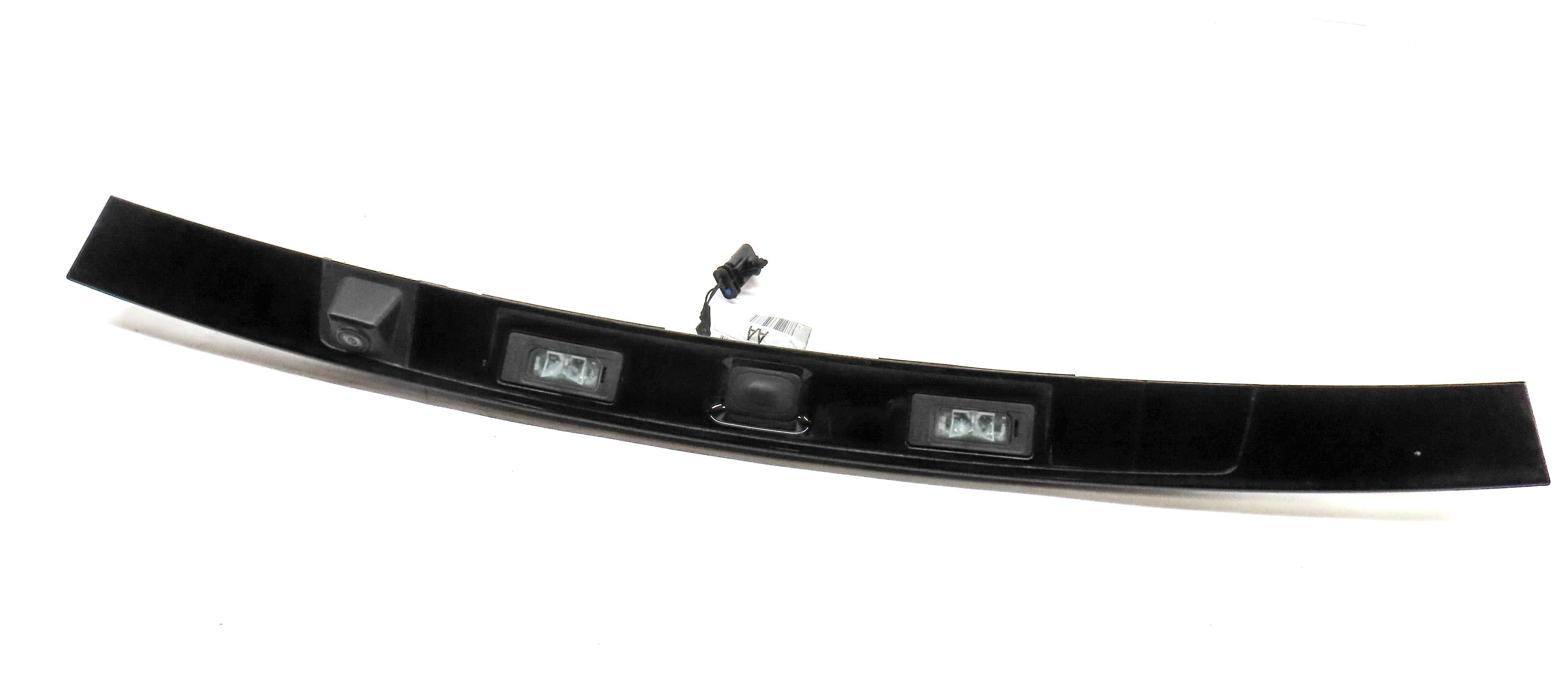 2017 DISCOVERY SPORT (L550) REAR TRUNK HANDLE TRIM w/ LIGHTS & REVERSE CAMERA — exact item pictured