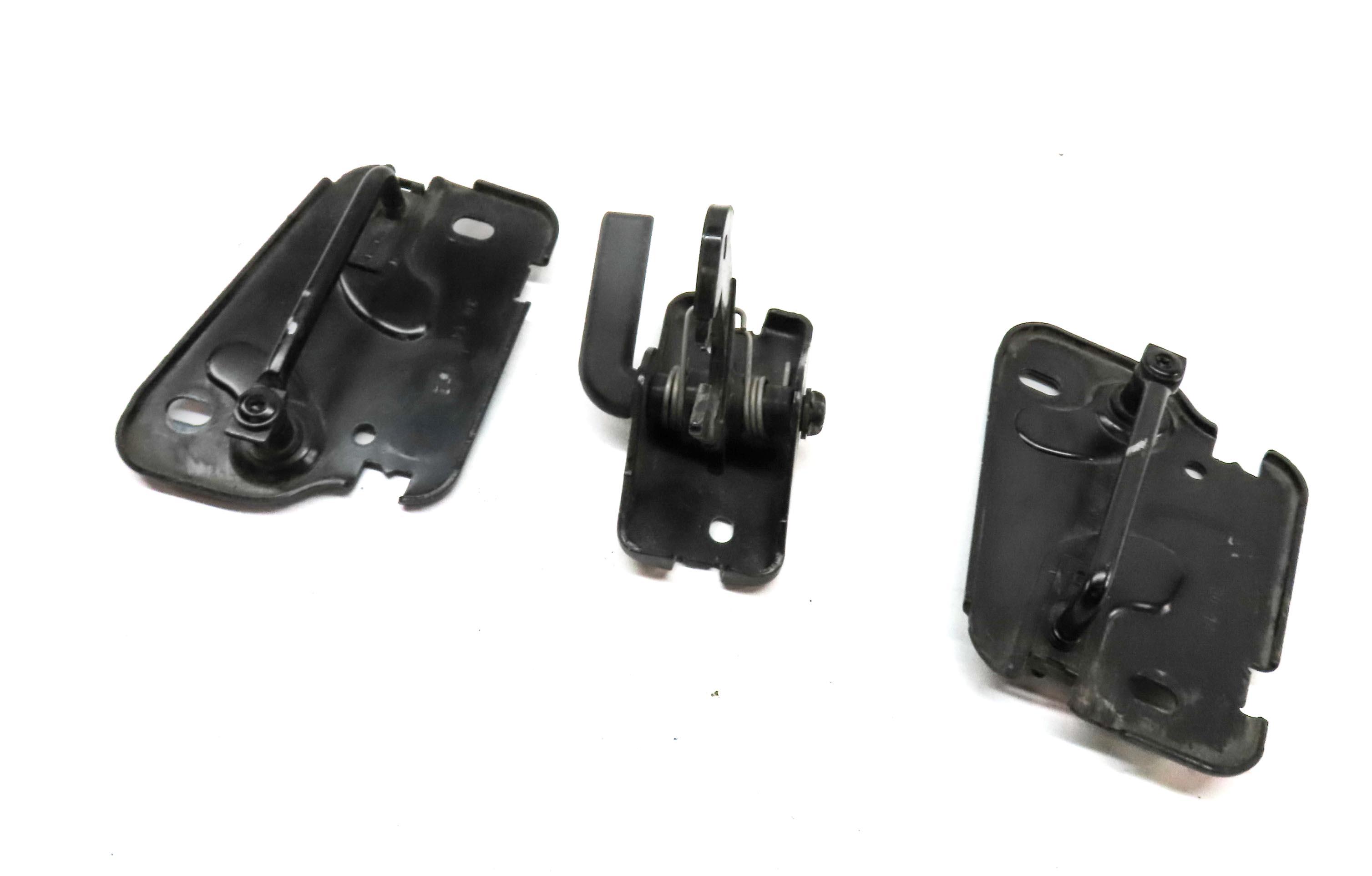 2015 AUDI A3 (8V) HOOD LEFT & RIGHT STRIKER & SAFETY CATCH HOOK & RELEASE LEVER — exact item pictured