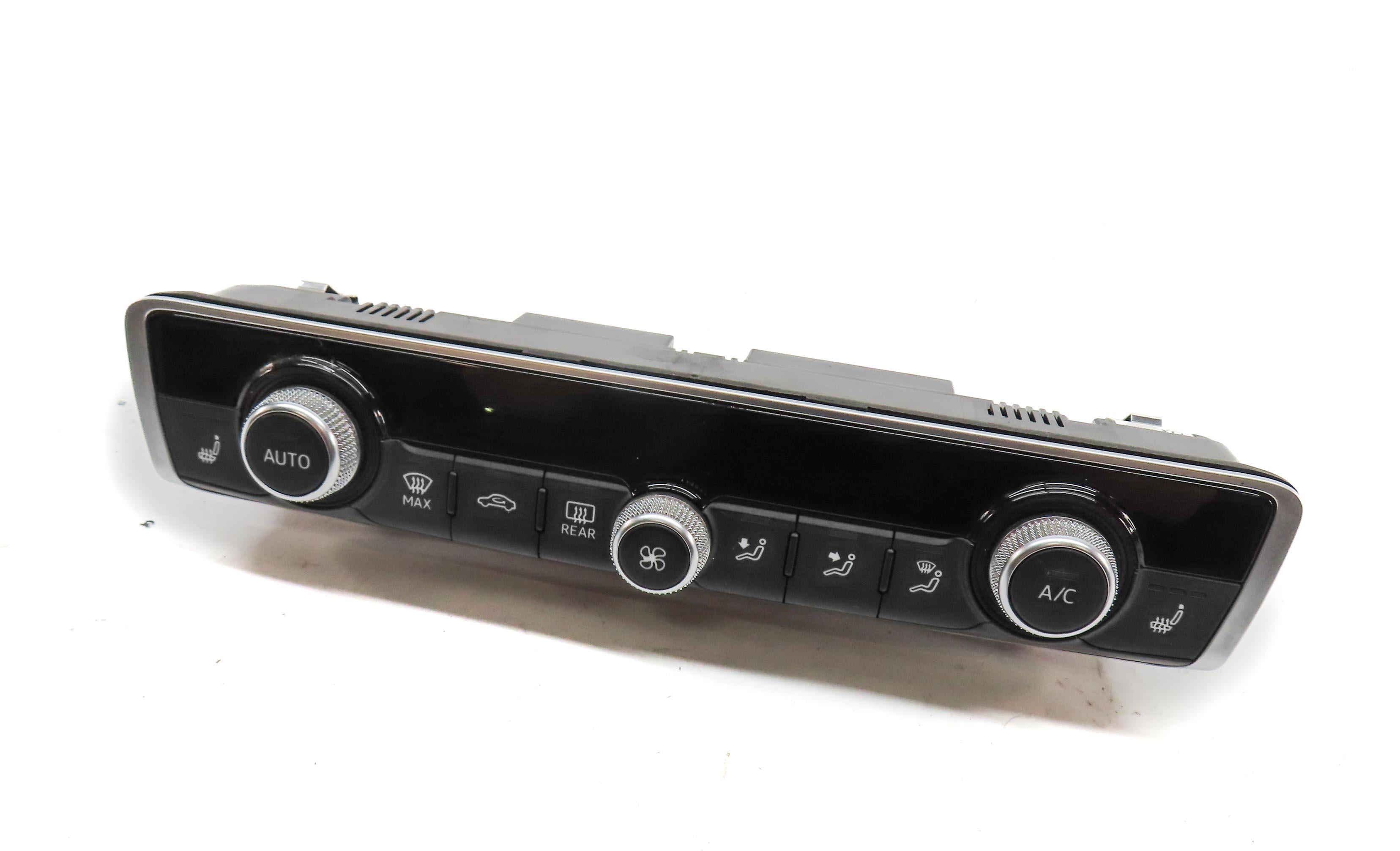 2015-2018 AUDI A3 S3 (8V) FRONT DUAL ZONE HEATER A/C TEMPERATURE CONTROL PANEL — exact item pictured