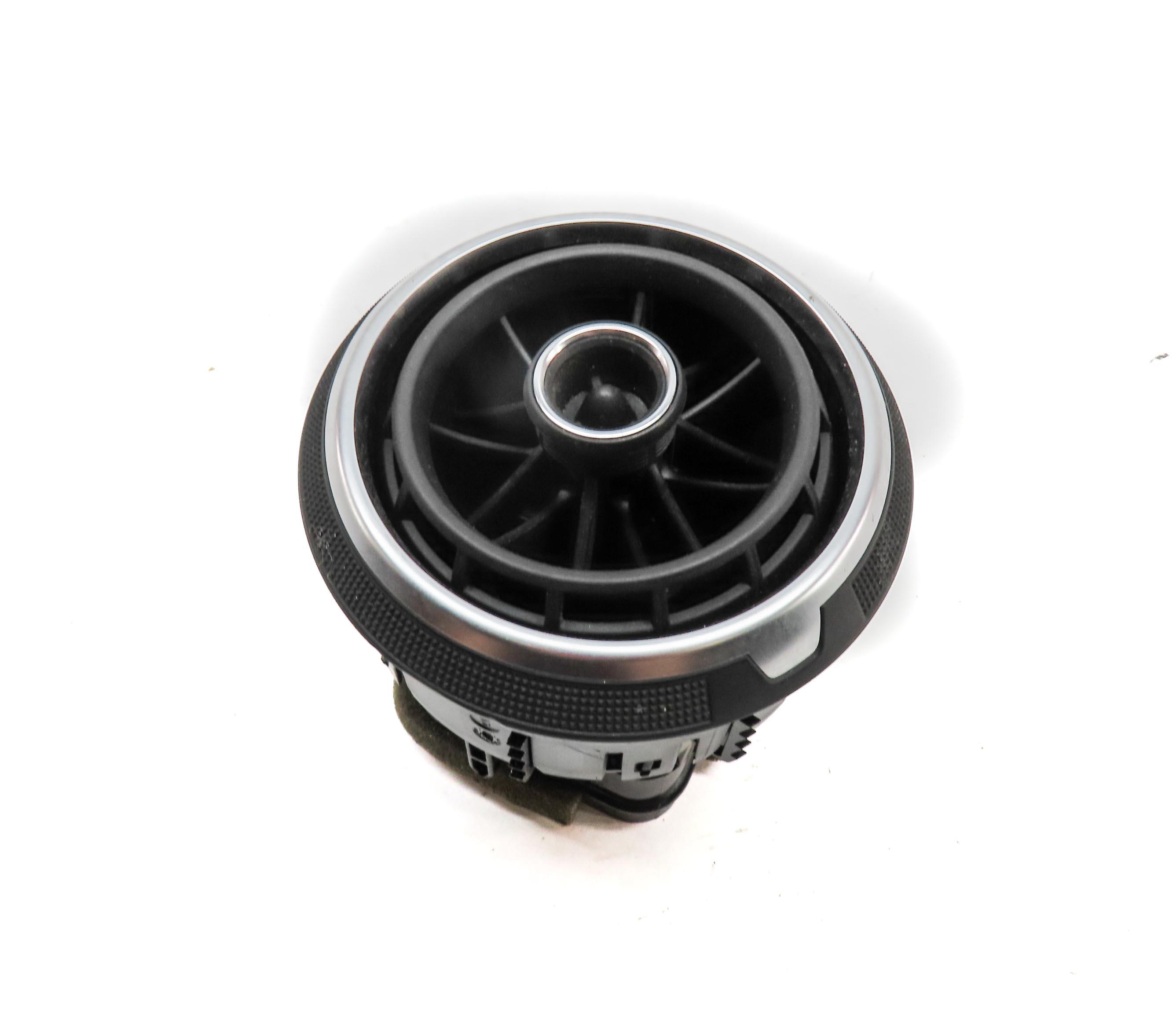2015 AUDI A3 (8V) FRONT HVAC A/C HEATER AIR VENT (BLACK & SILVER) 8V820901B — exact item pictured