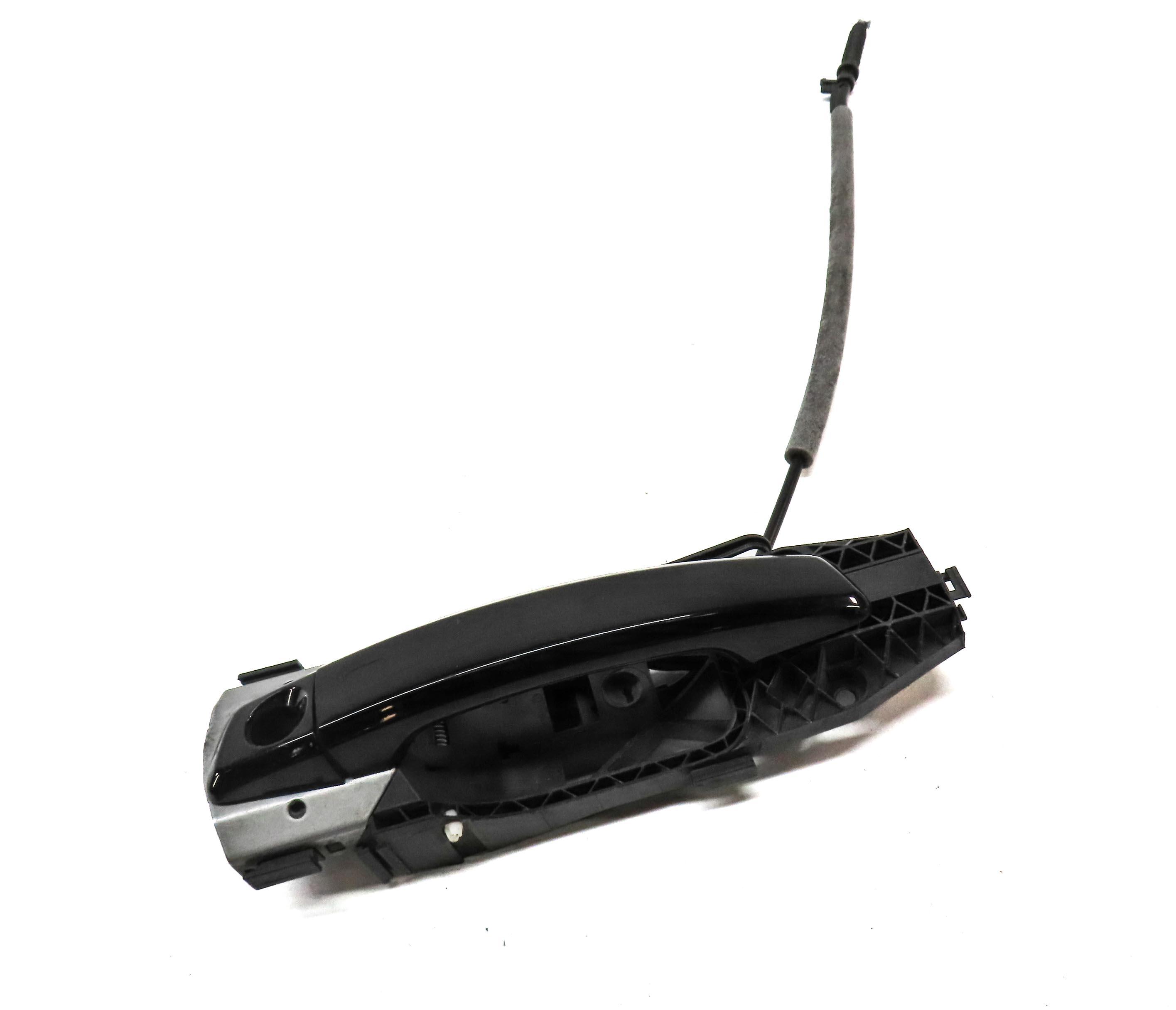 15-19 AUDI A3 S3 RS3 TT (8V MK3) LEFT FRONT DRIVER EXTERIOR DOOR HANDLE (BLACK) — exact item pictured
