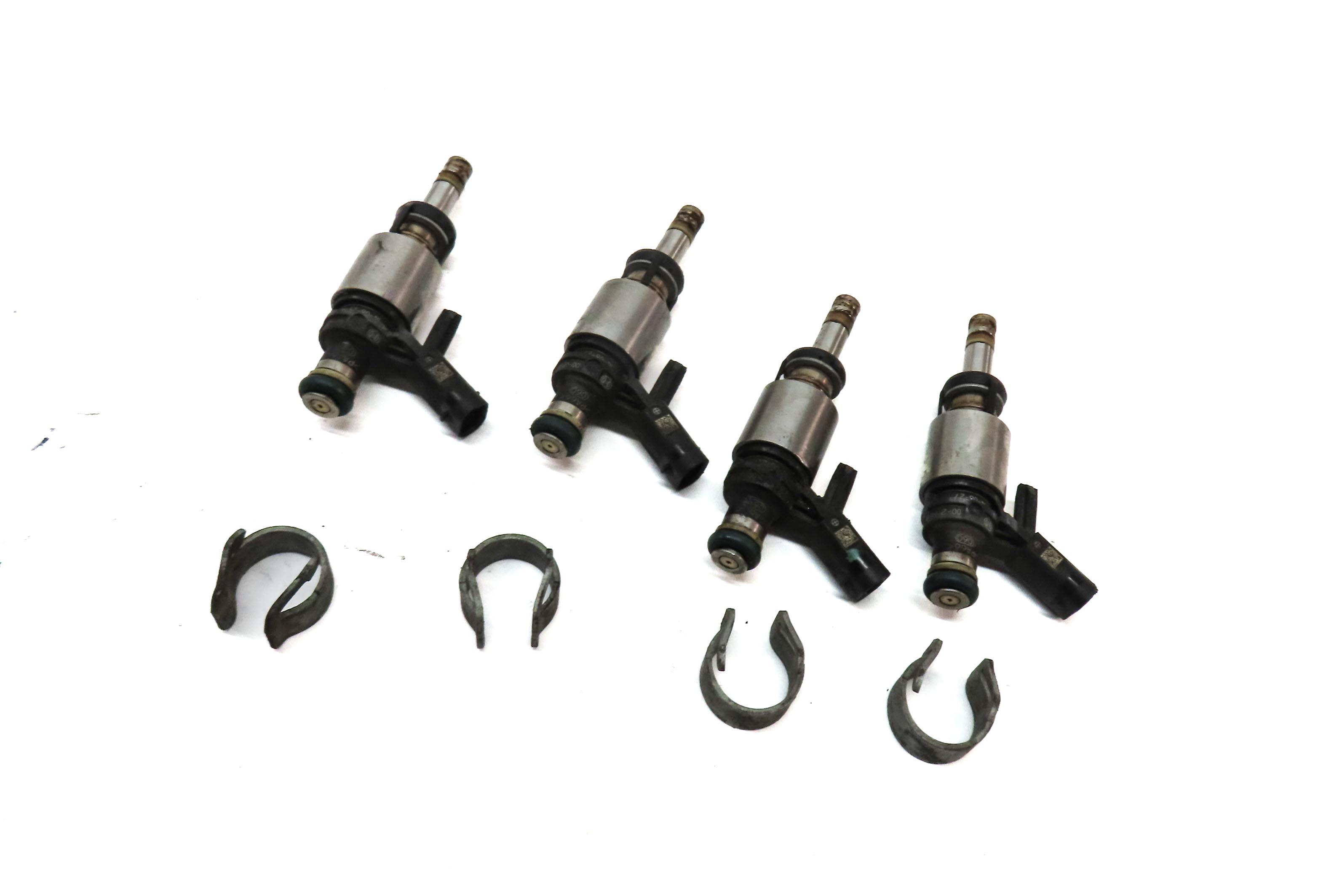 15-20 AUDI A3 A4 A5 A6 Q7 S3 TT (B8 8K 8T 8V 8WS) 2.0L TURBO FUEL INJECTOR SET 4 — exact item pictured