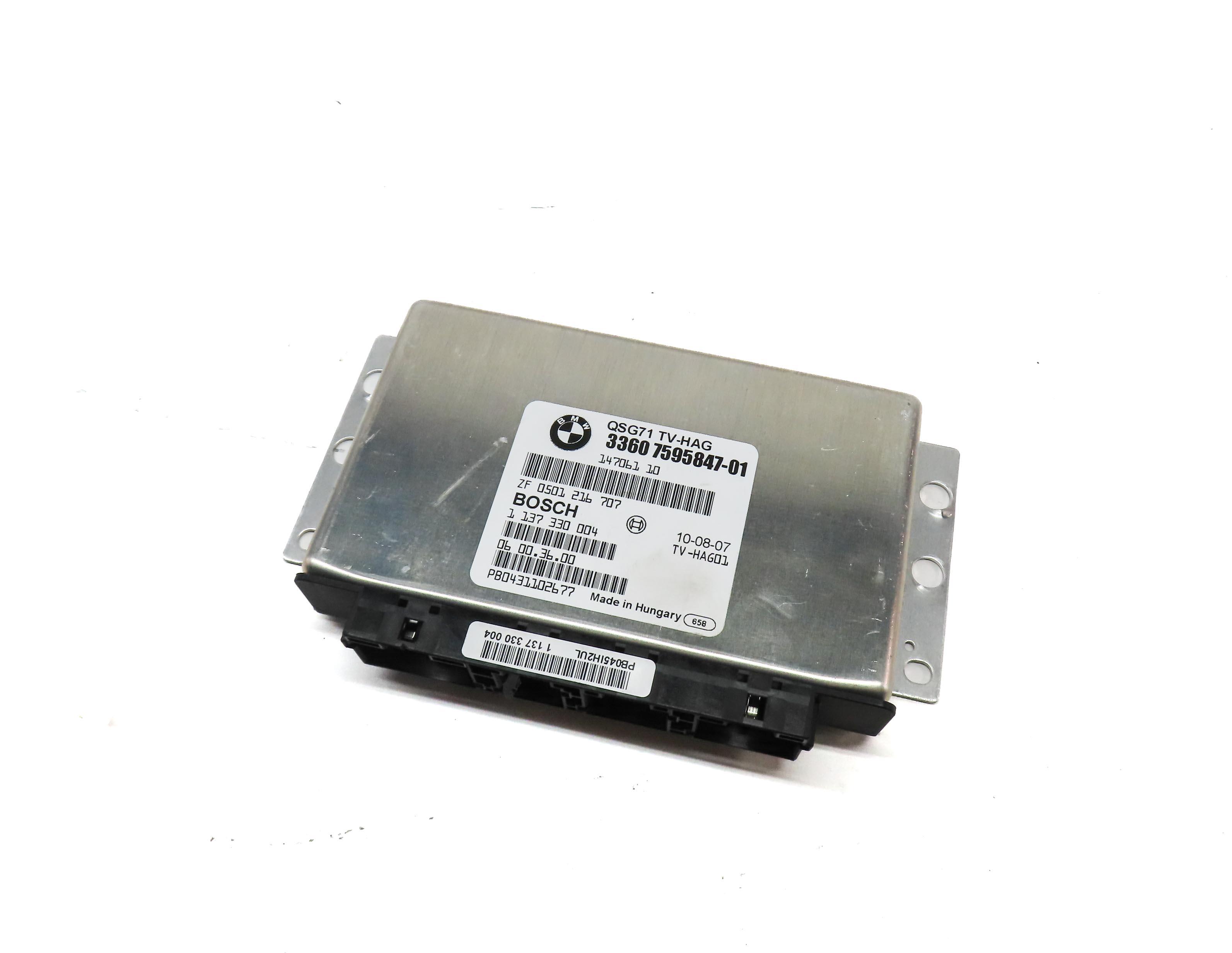 2010-2014 BMW X5M X6 X6M ///M (E70 E71) REAR LOCKING DIFFERENTIAL CONTROL MODULE — exact item pictured