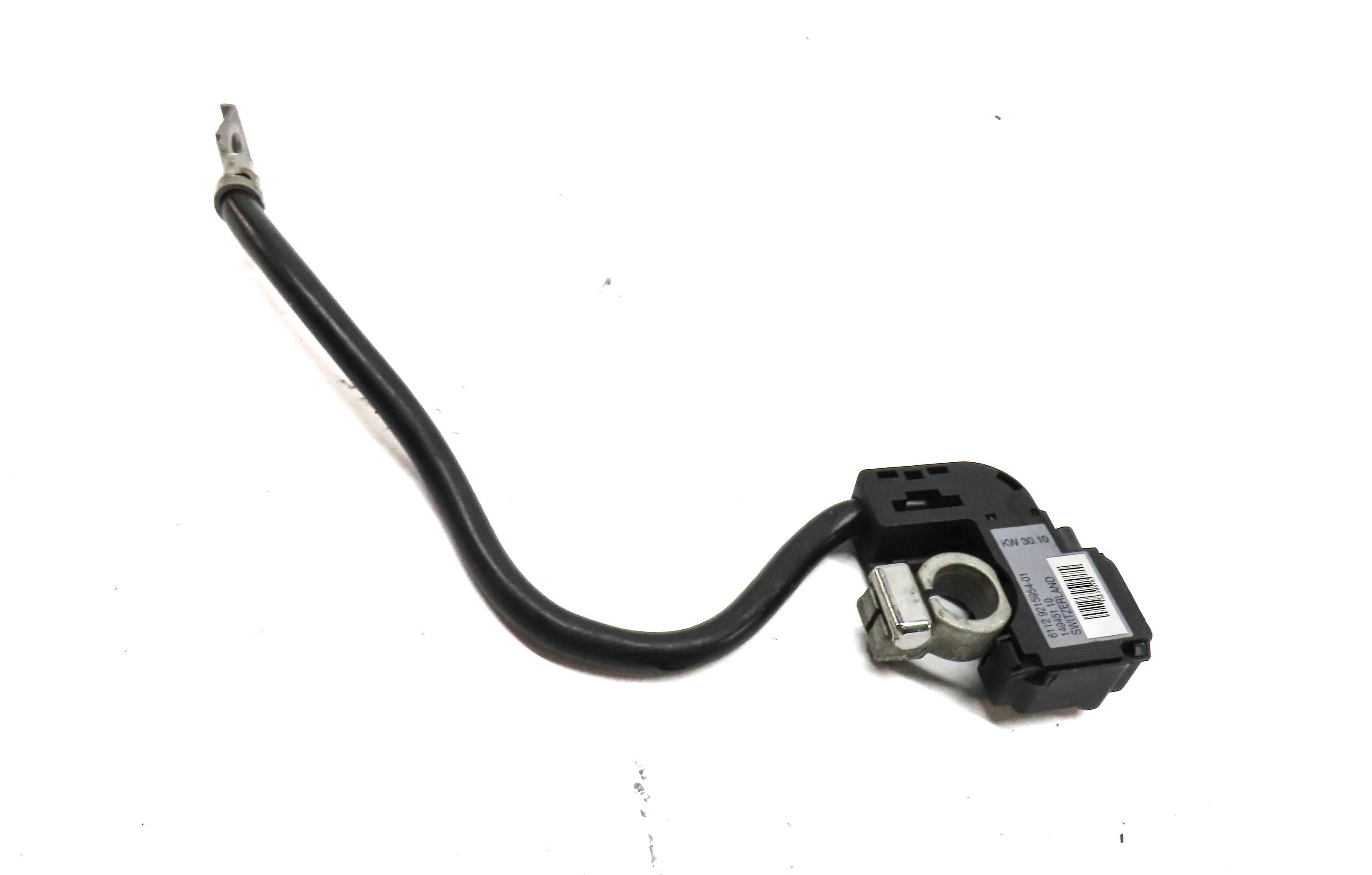 2011 BMW X6 (E71) NEGATIVE BATTERY CABLE TERMINAL IBS INTELLIGNET BATTERY SYSTEM — exact item pictured