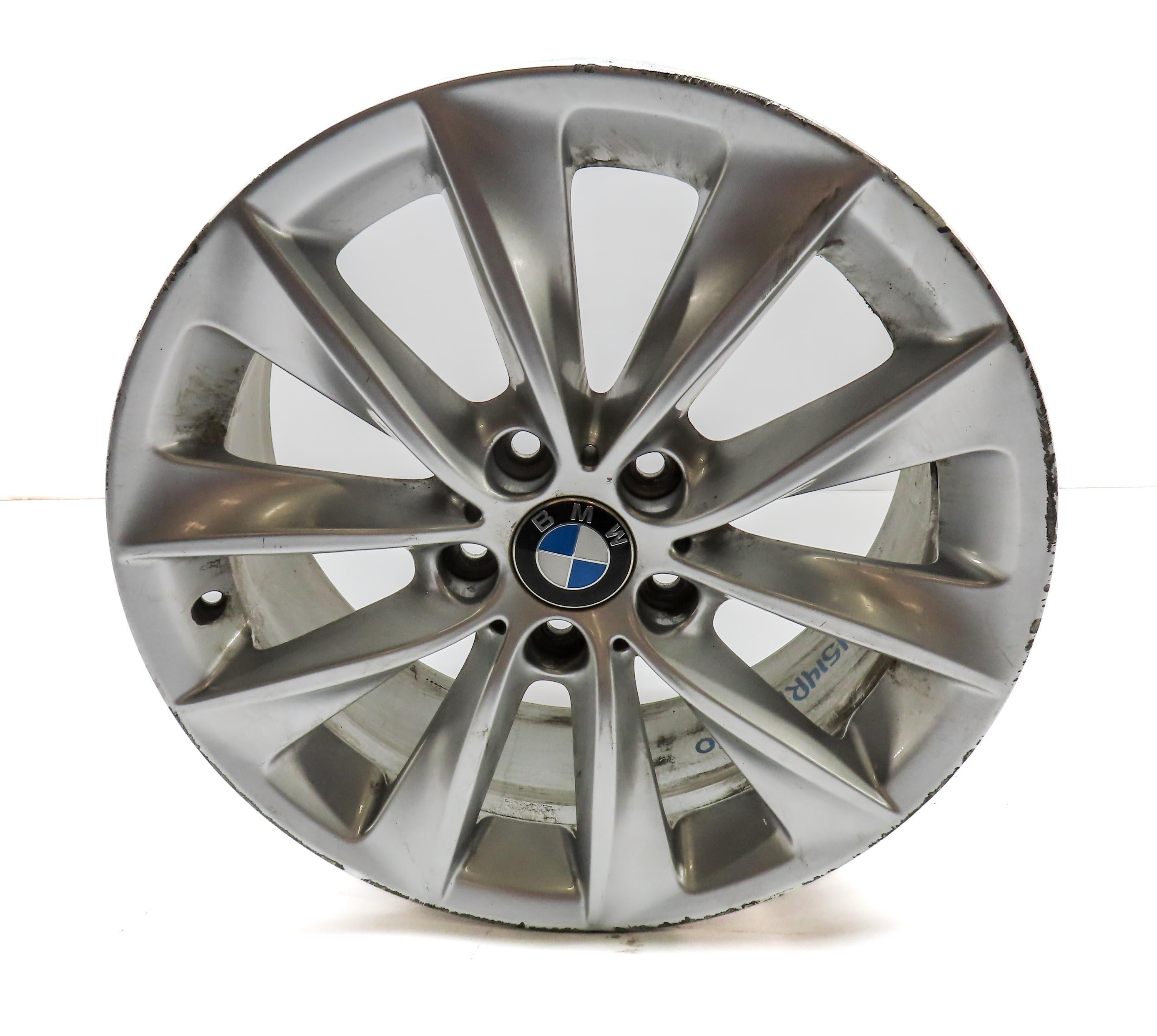 2011-2018 BMW X3 X4 (F25 F26) 18x8 ALUMINUM ALLOY 5 DOUBLE 10 SPOKE WHEEL RIM — exact item pictured