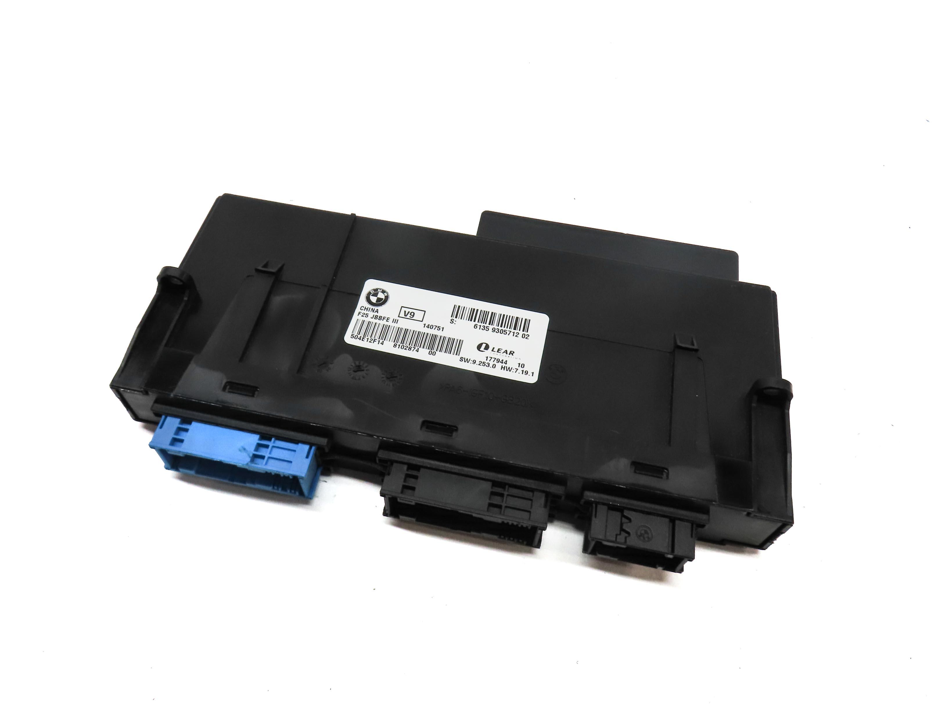 2011-2014 BMW X3 (F25) MAIN PRIMARY BODY CONTROL MODULE COMPUTER — exact item pictured