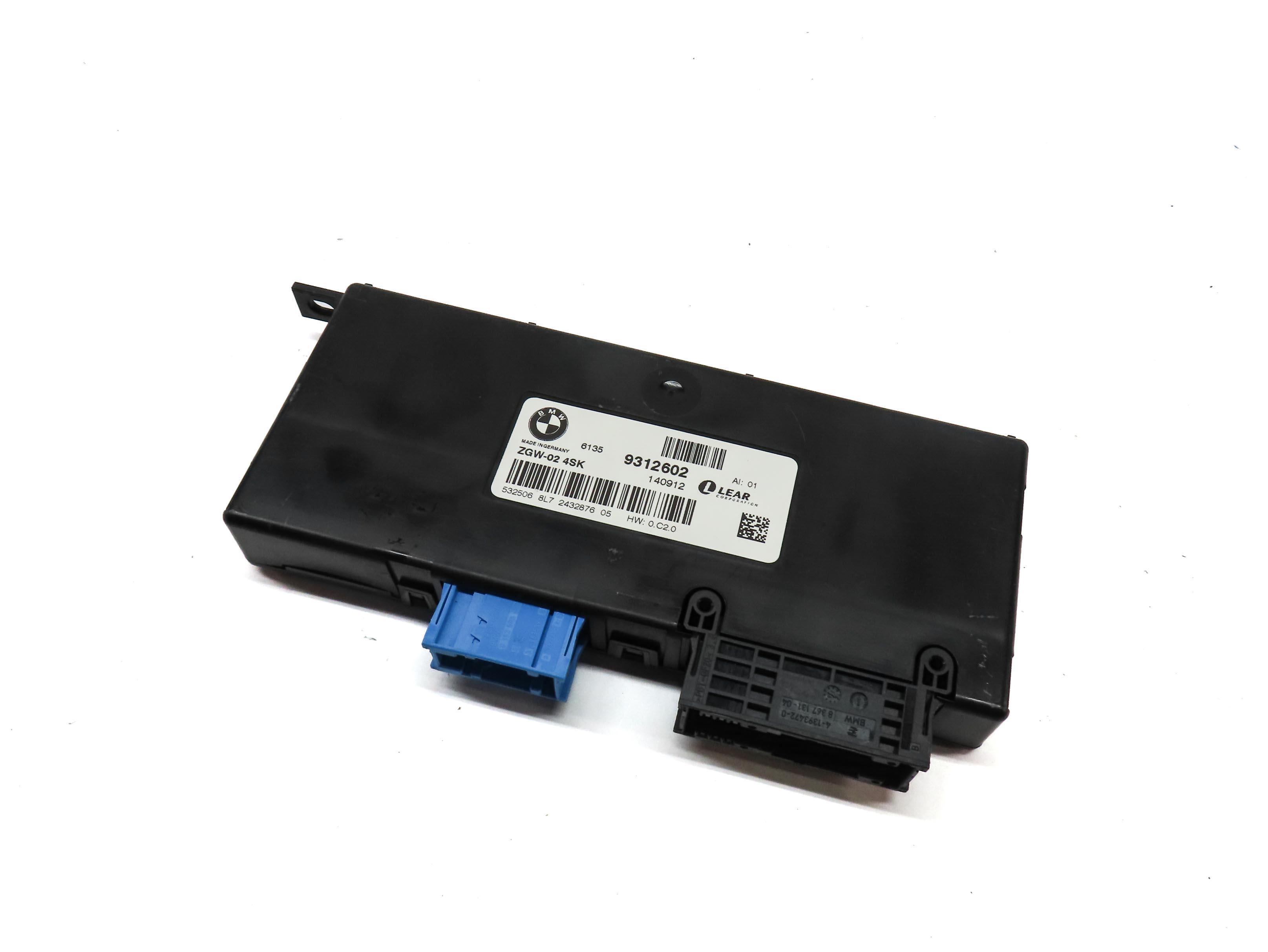 2011-2018 BMW X3 X4 (F25 F26) CENTRAL GATEWAY CONTROL MODULE COMPUTER — exact item pictured
