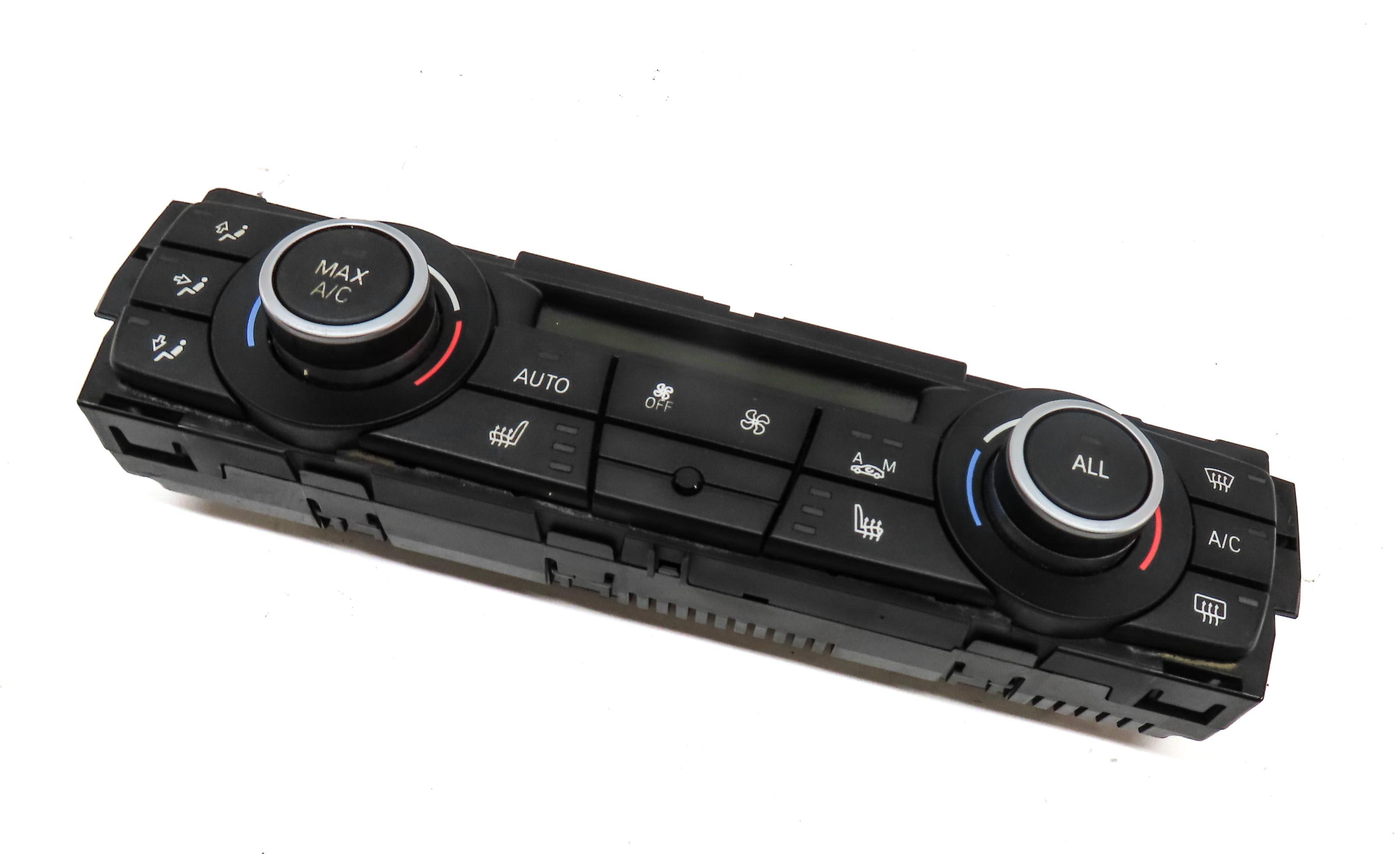 11-14 BMW X3 (F25) FRONT HEATER A/C TEMPERATURE CLIMATE CONTROL w/ HEATED SEAT — exact item pictured