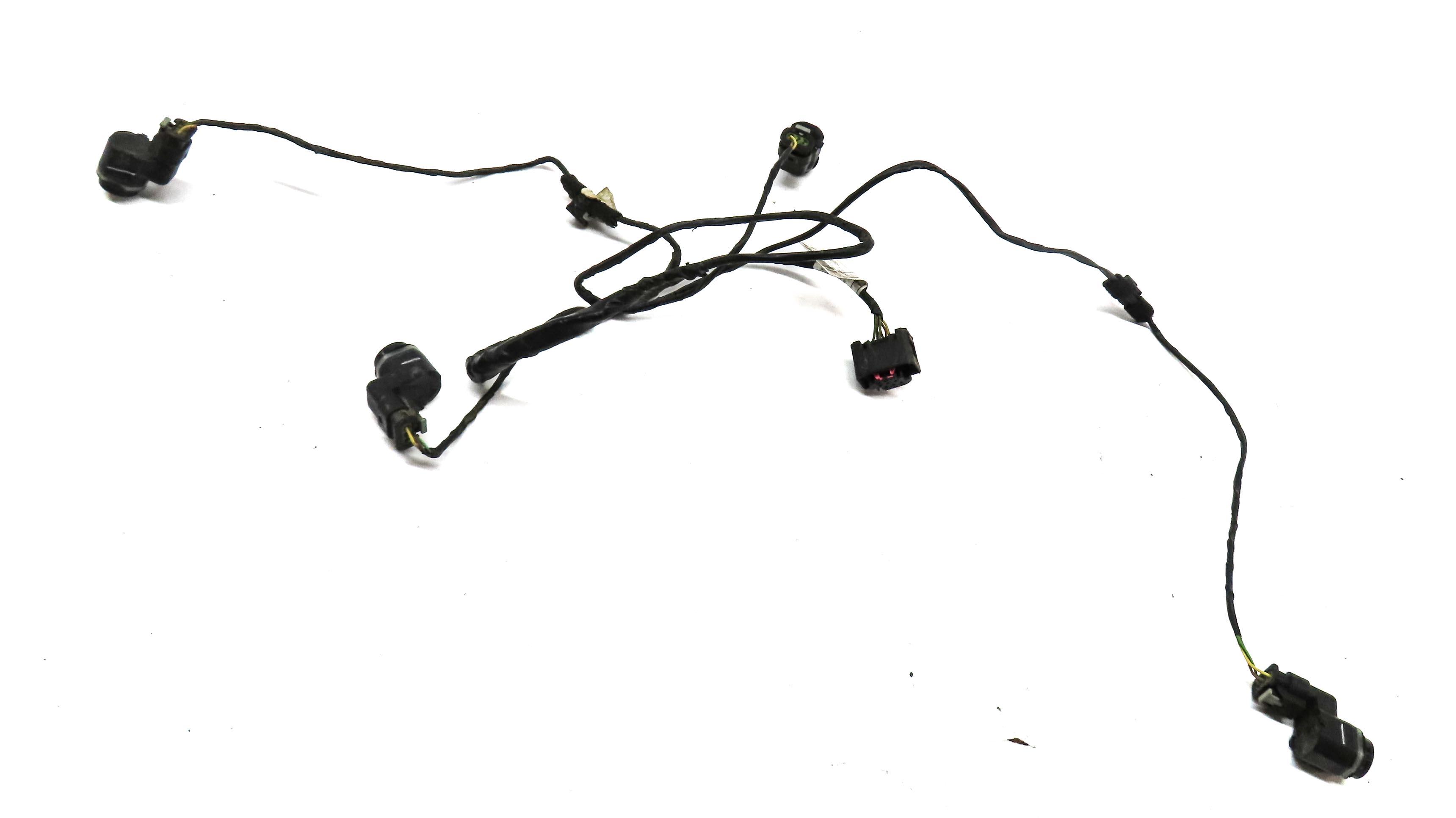 2014 BMW X3 (F25) REAR PARK ASSIST PDC SENSOR SET4 (BLACK) & WIRE WIRING HARNESS — exact item pictured