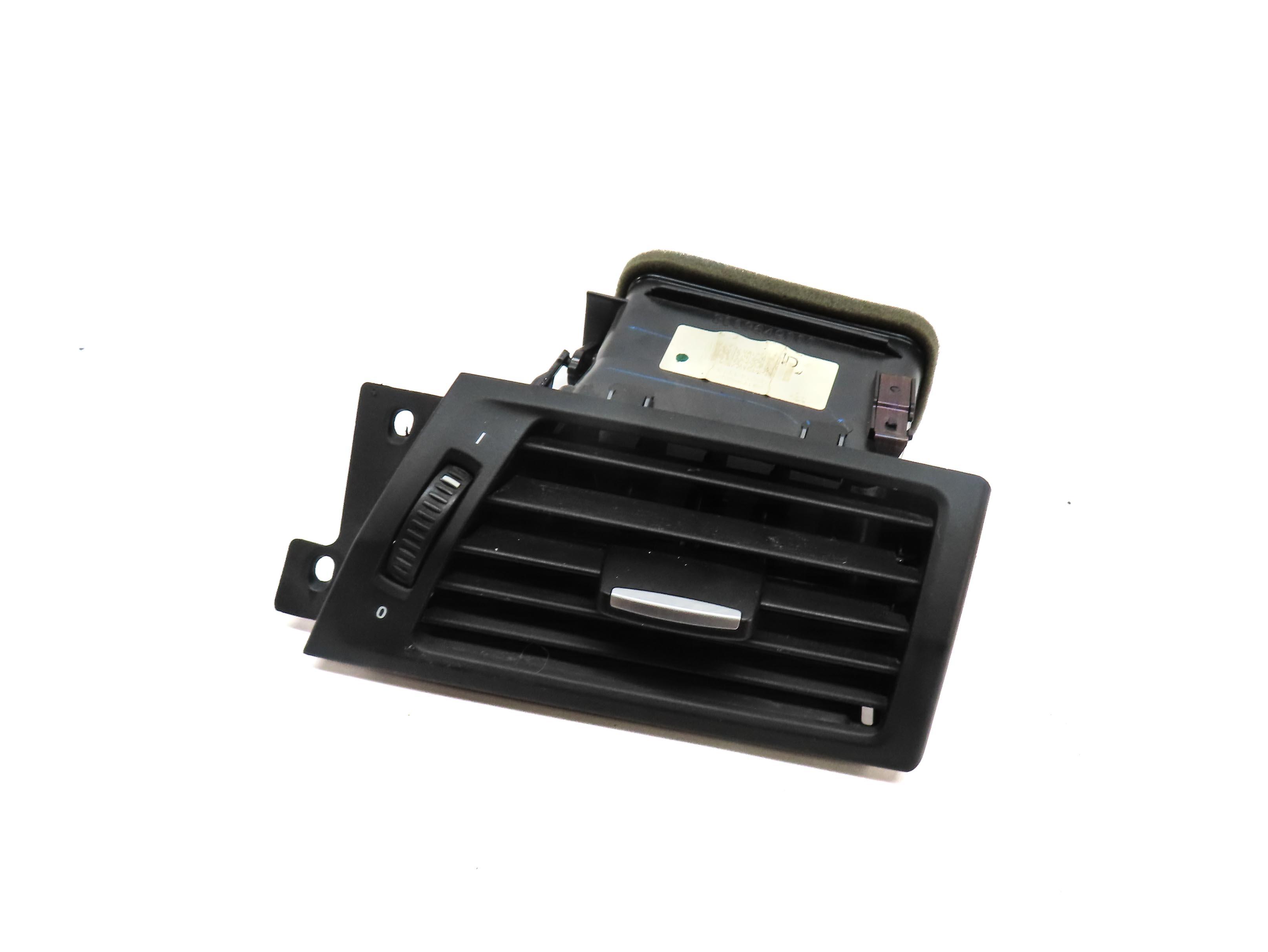 2014 BMW X3 (F25) FRONT DASH RIGHT PASSENGER HVAC A/C HEATER AIR VENT (BLACK) — exact item pictured