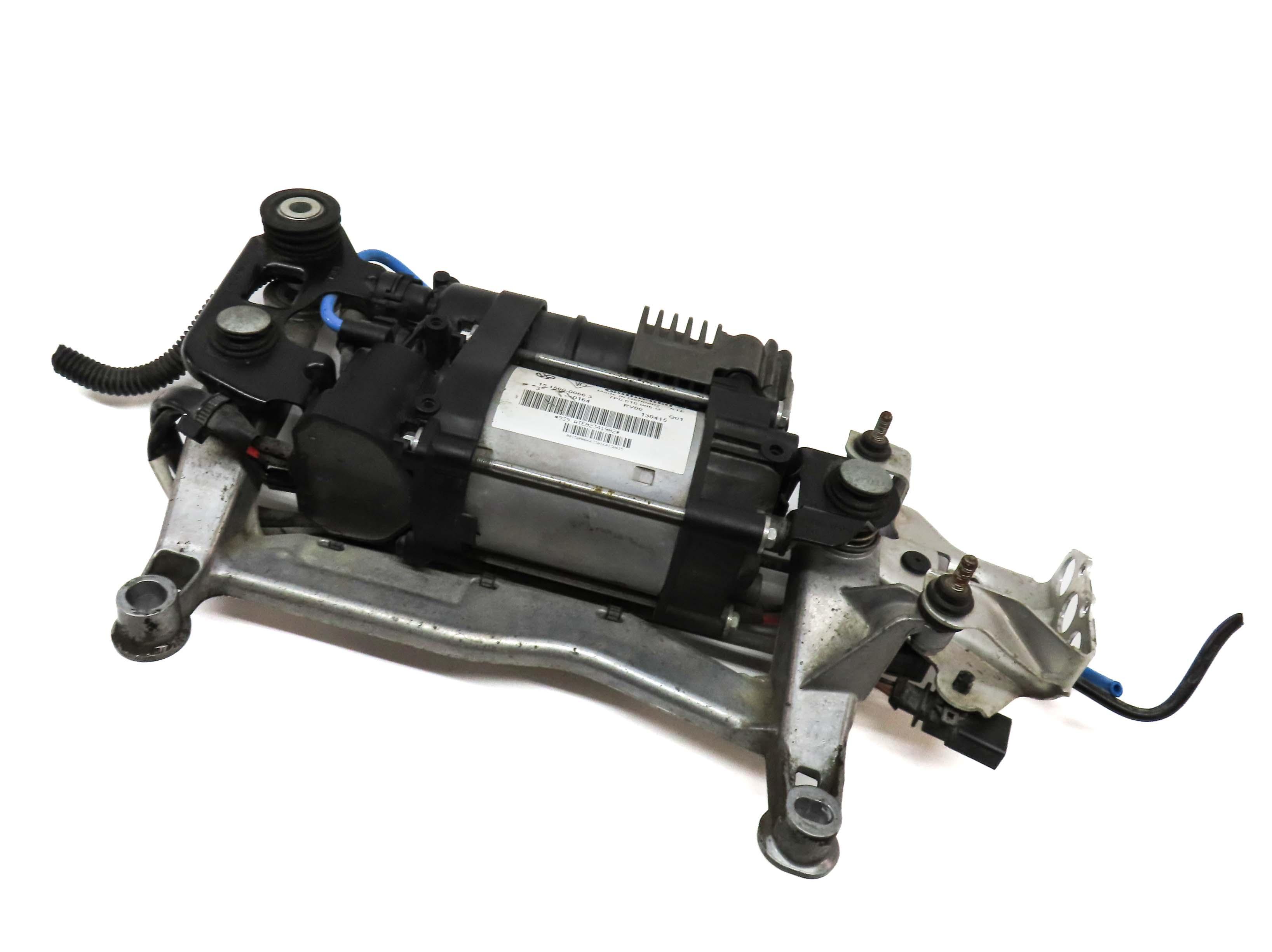 2011-2018 PORSCHE CAYENNE (958) AIR SUSPENSION COMPRESSOR PUMP MOTOR — exact item pictured
