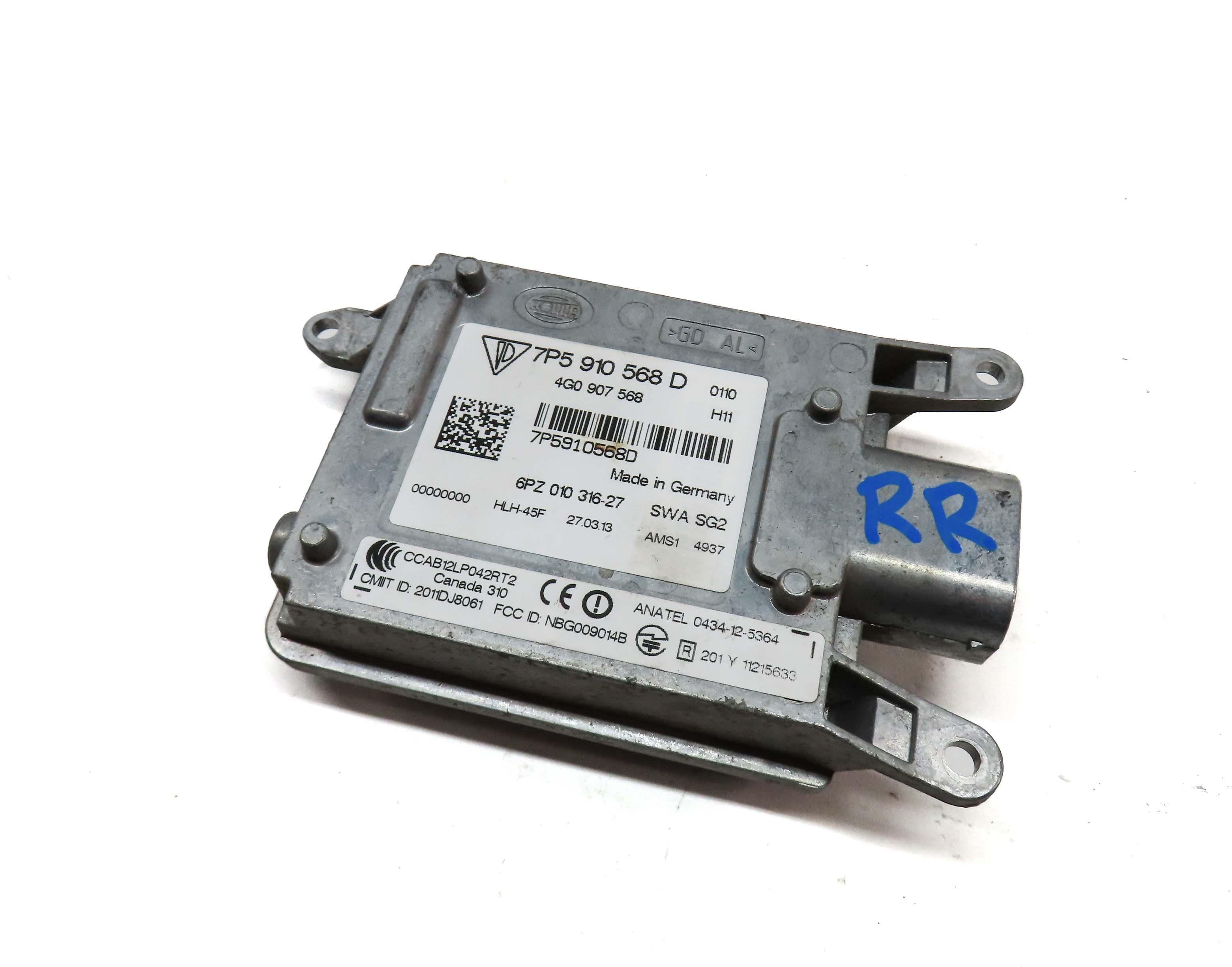 2011-2016 PORSCHE CAYENNE (958) RIGHT PASSENGER REAR BLIND SPOT RADAR MODULE — exact item pictured