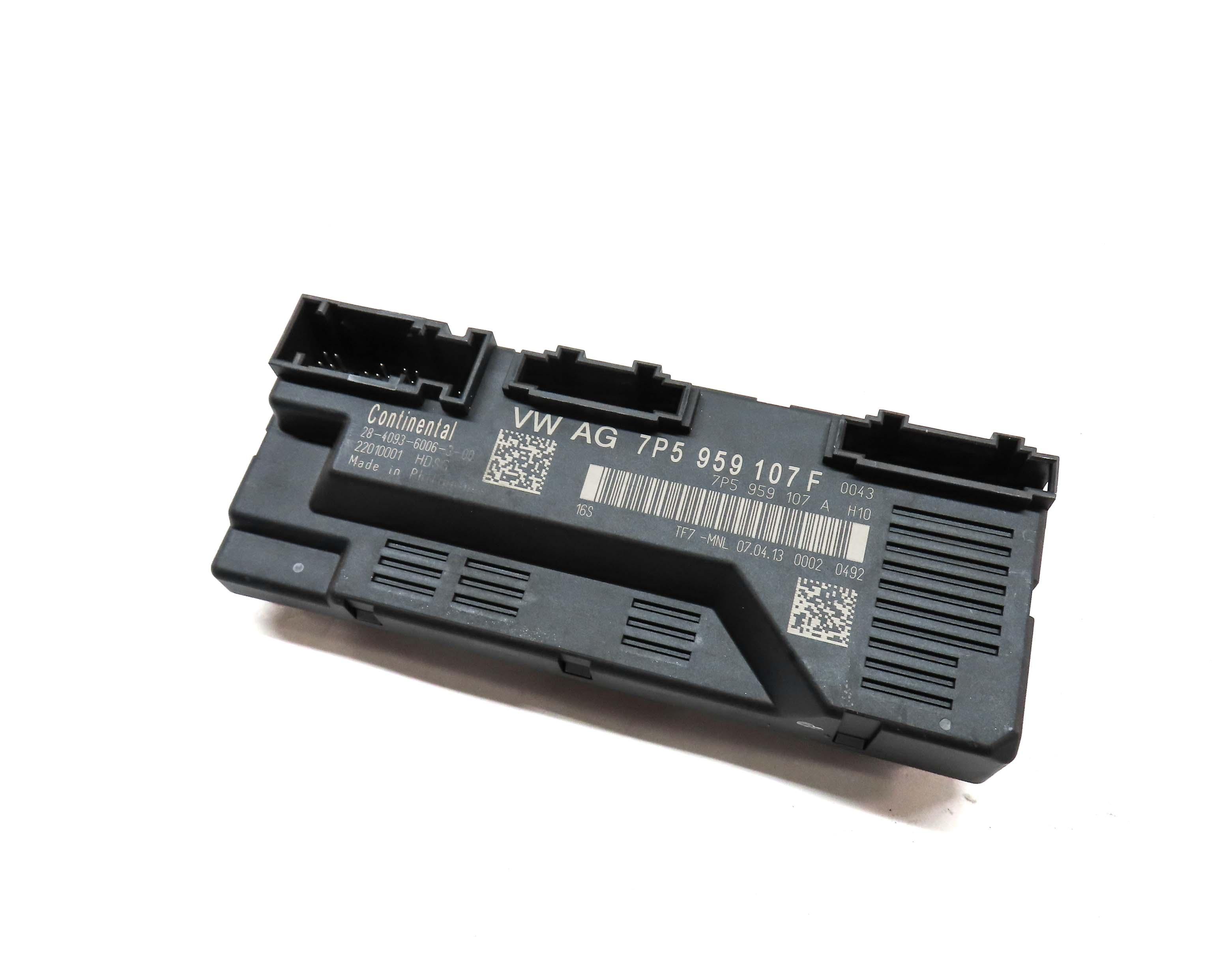 2013 PORSCHE CAYENNE HYBRID (958) REAR HATCH TRUNK LIFTGATE CONTROL MODULE — exact item pictured