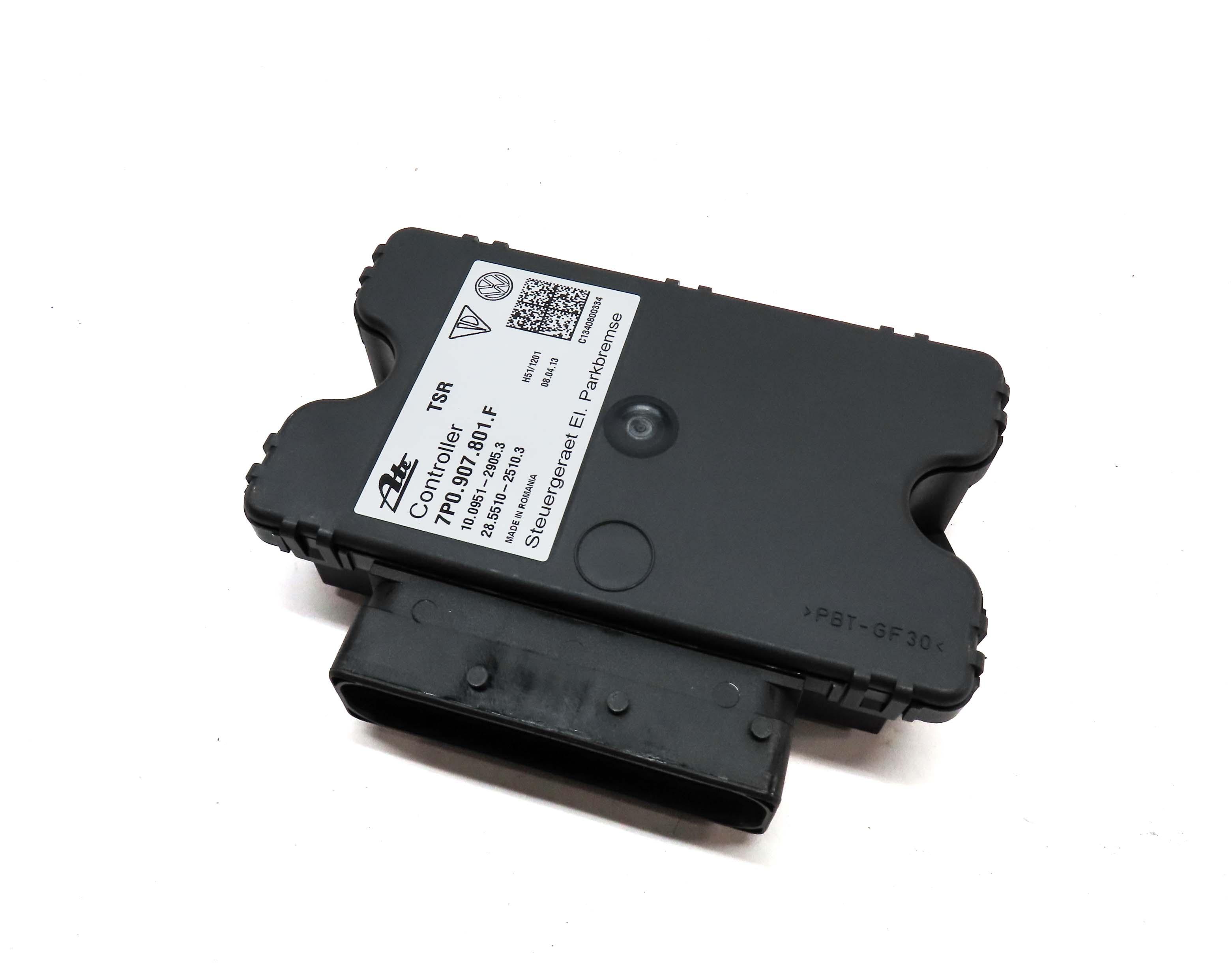 2013 PORSCHE CAYENNE HYBRID (958) EMERGENCY HILL PARKING E-BRAKE CONTROL MODULE — exact item pictured