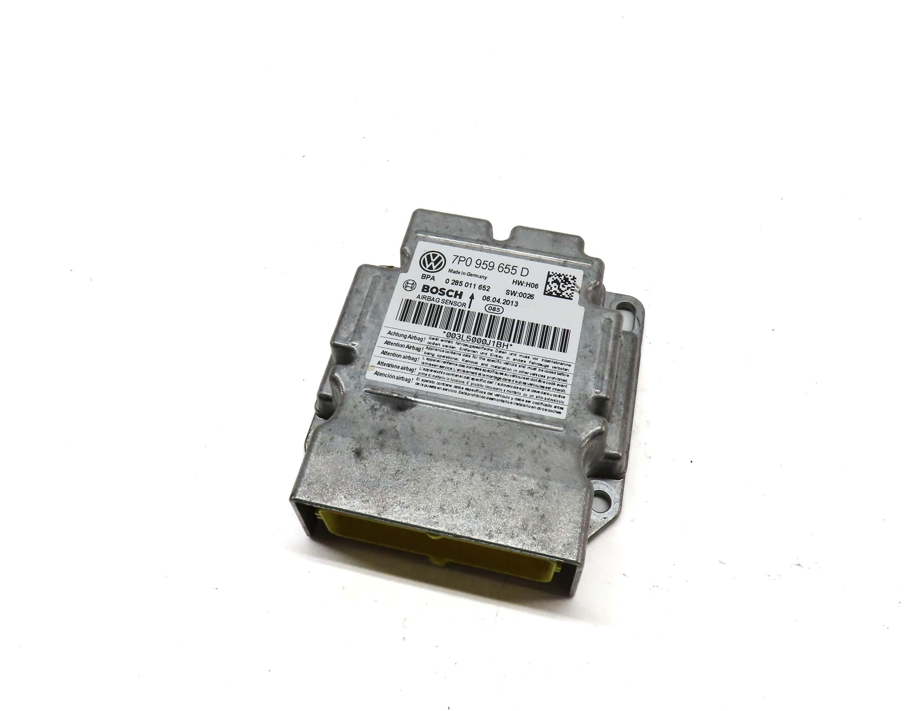 2011-2014 PORSCHE CAYENNE (958) SRS BAG CONTROL MODULE — exact item pictured